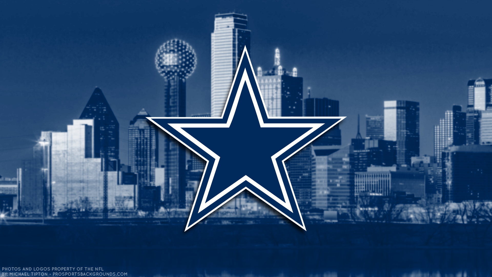 100+] Dallas Cowboys Logo Wallpapers