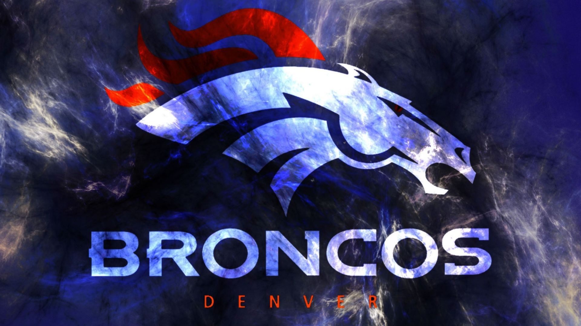 Download Shining Denver Broncos Logo Wallpaper