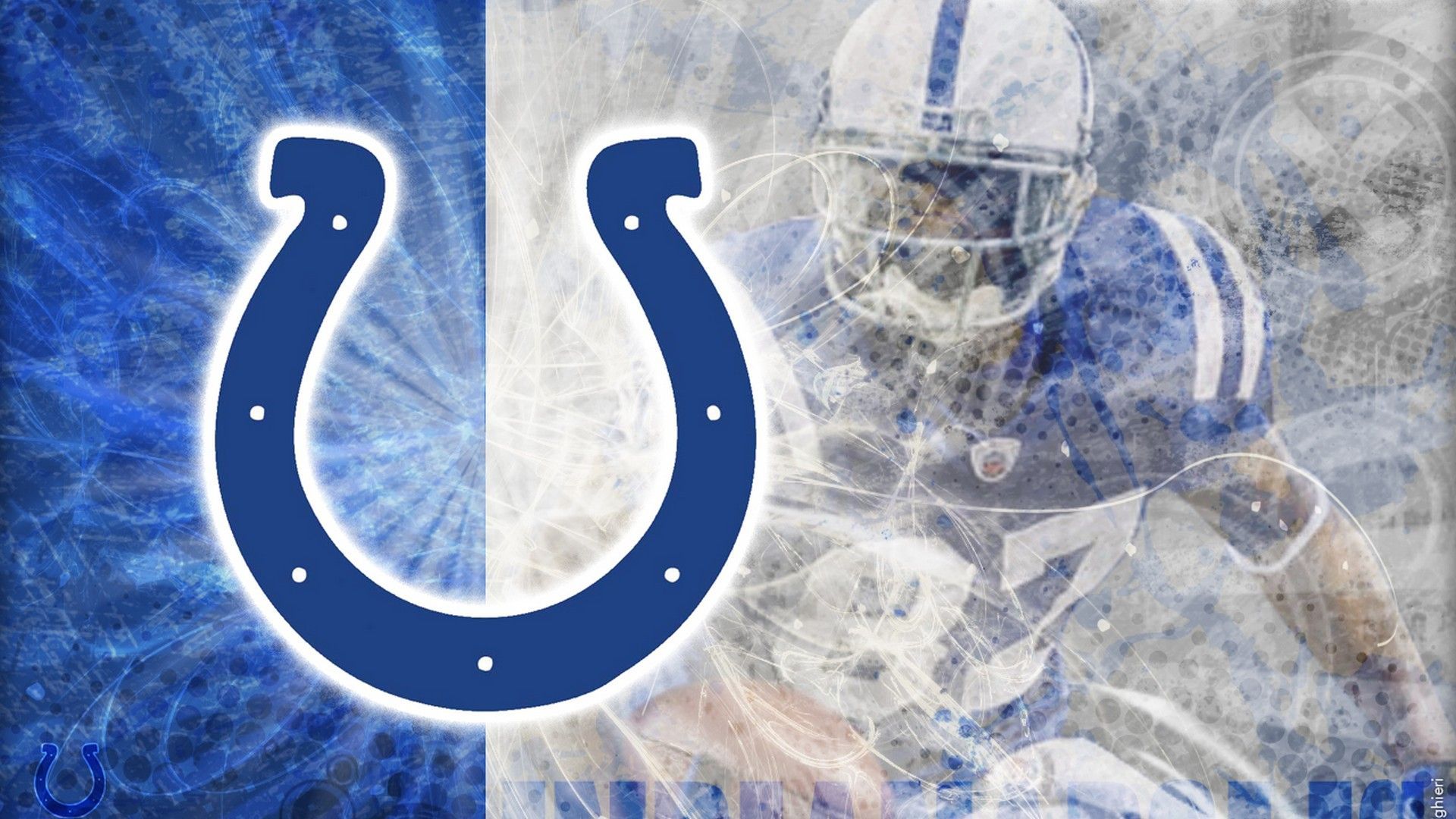 Indianapolis Colts Logo Wallpaper 8k