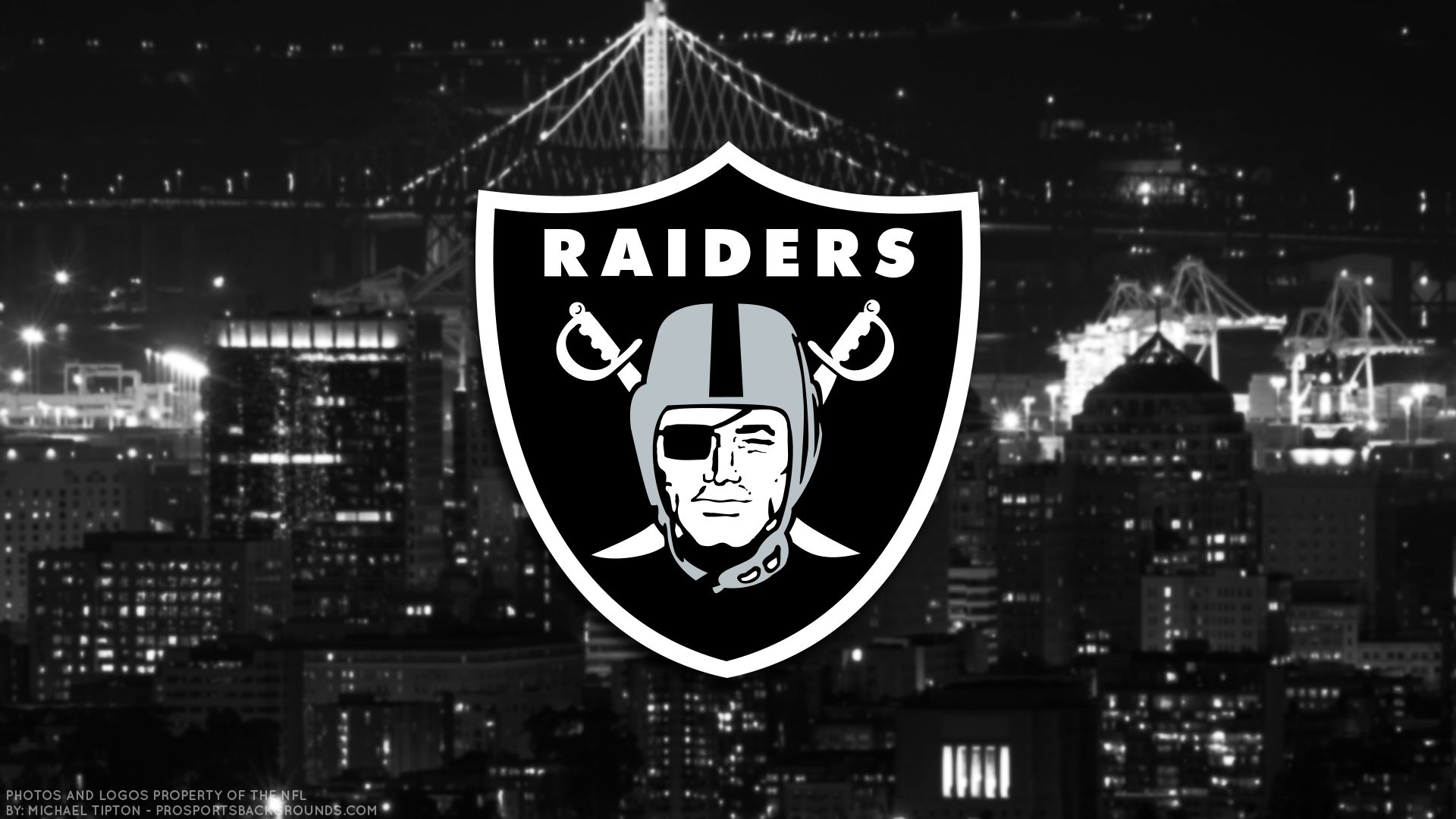 NFL Las Vegas Raiders Logo Wallpaper