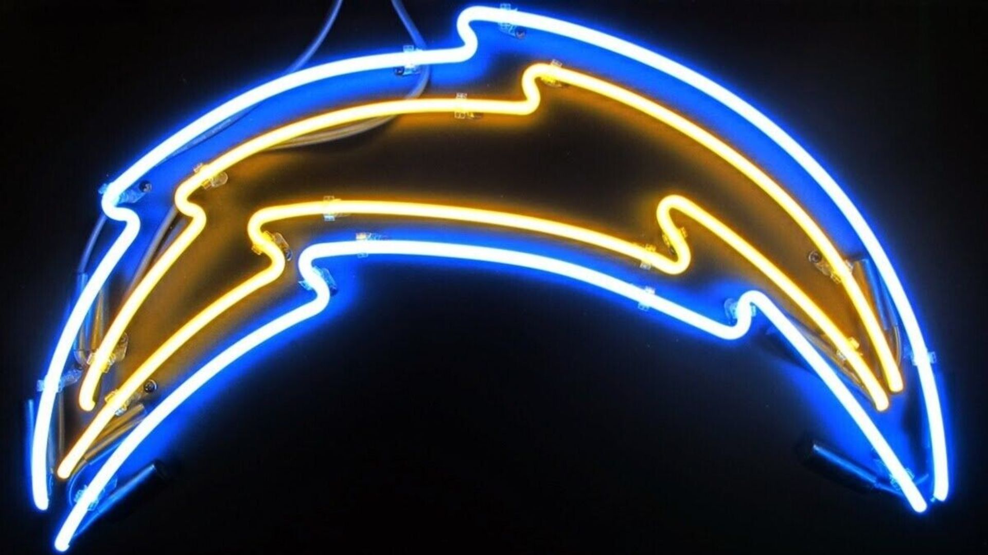Los Angeles Chargers Logo Wallpaper 4k