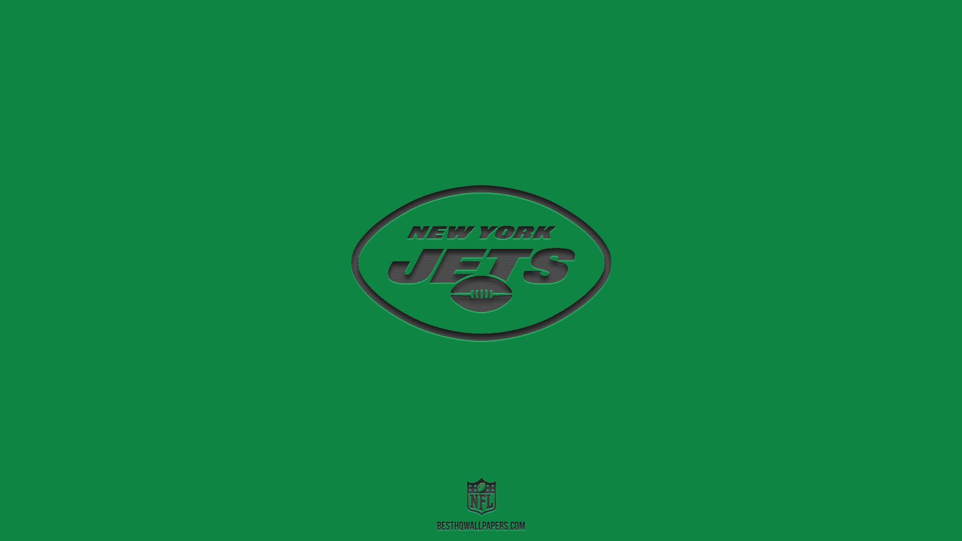 Download New York Jets Logo Plain Wallpaper