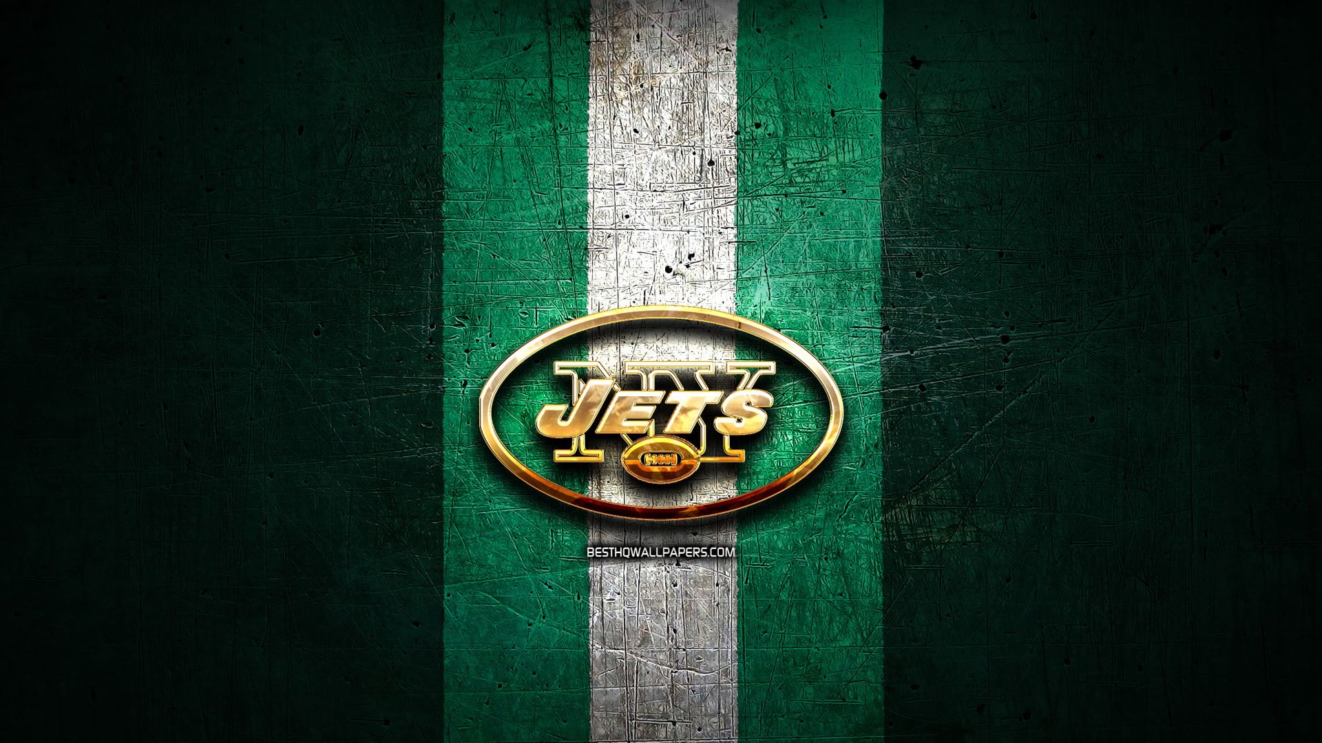 Download New York Jets Logo Plain Wallpaper