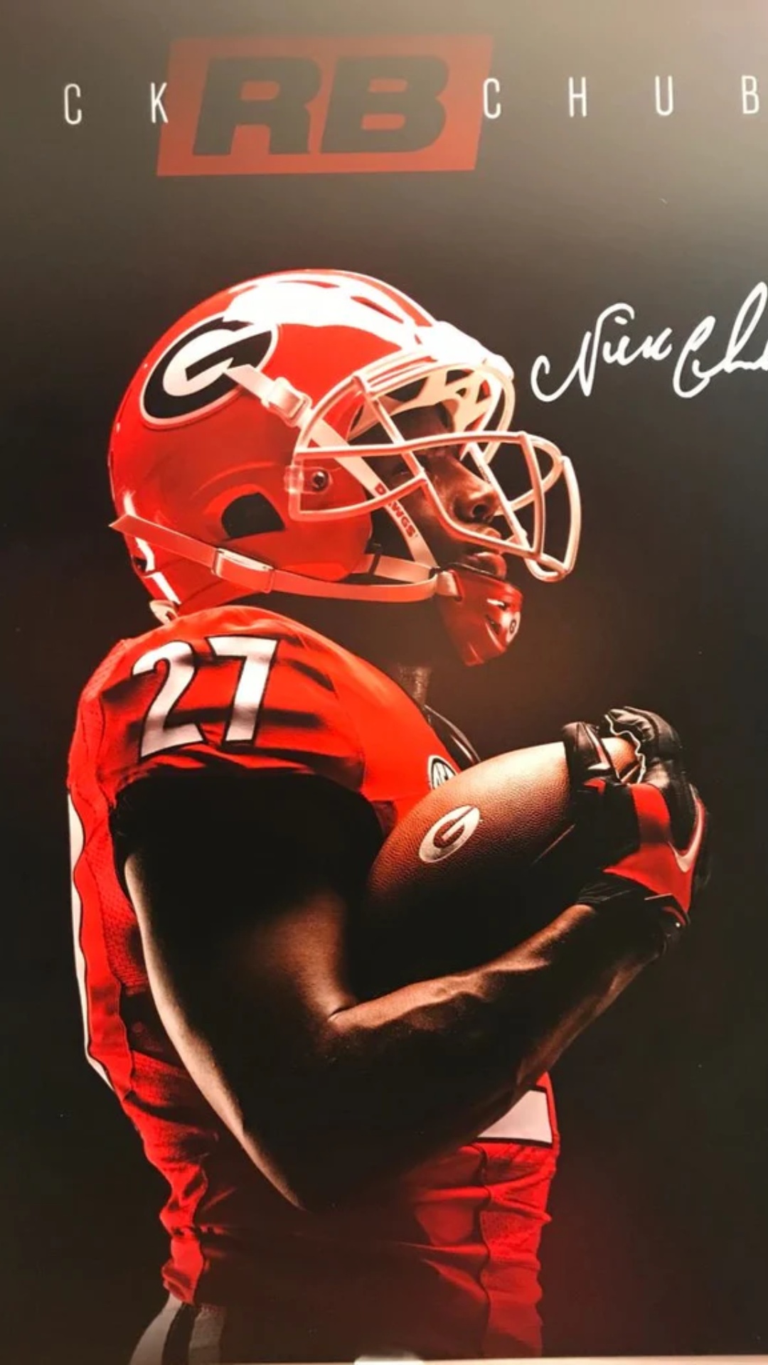 Nick Chubb wallpaper by TWOLF1205 - Download on ZEDGE™