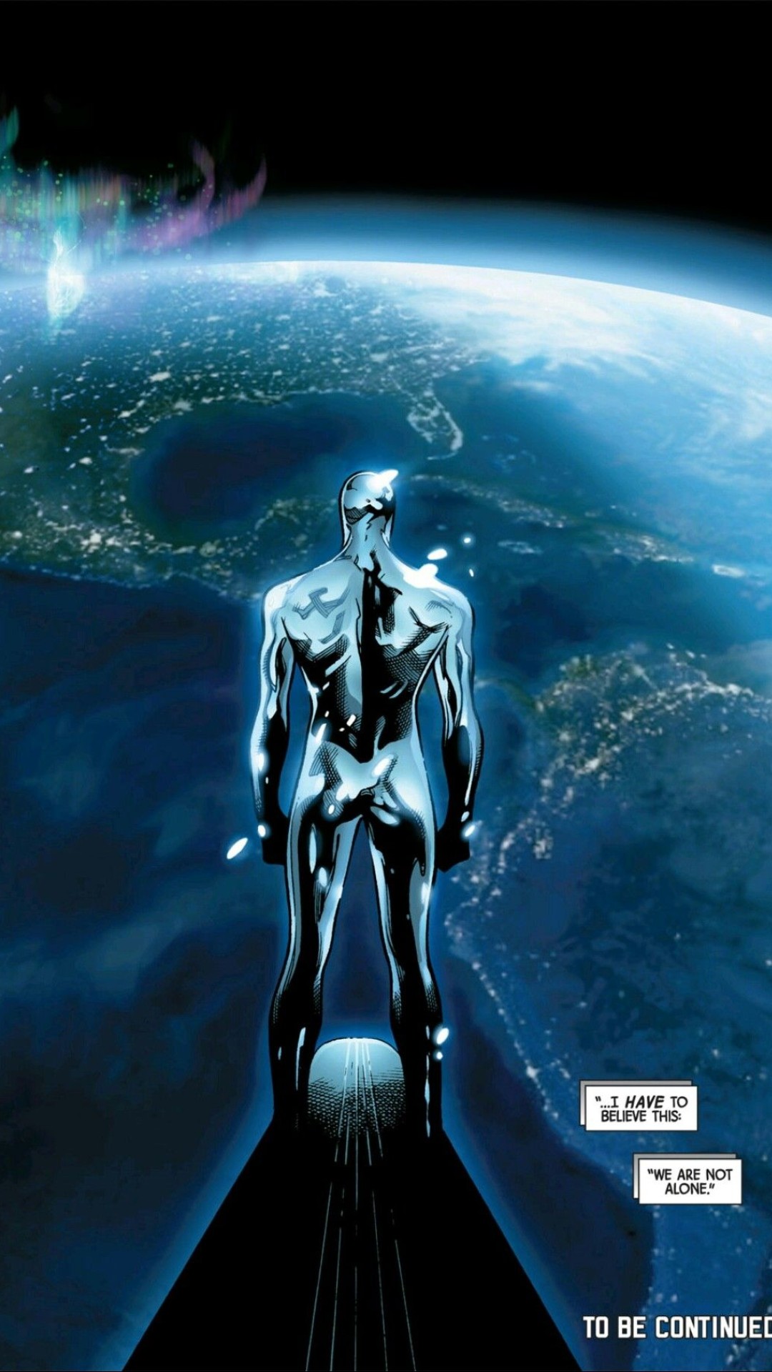Silver Surfer Android Wallpaper