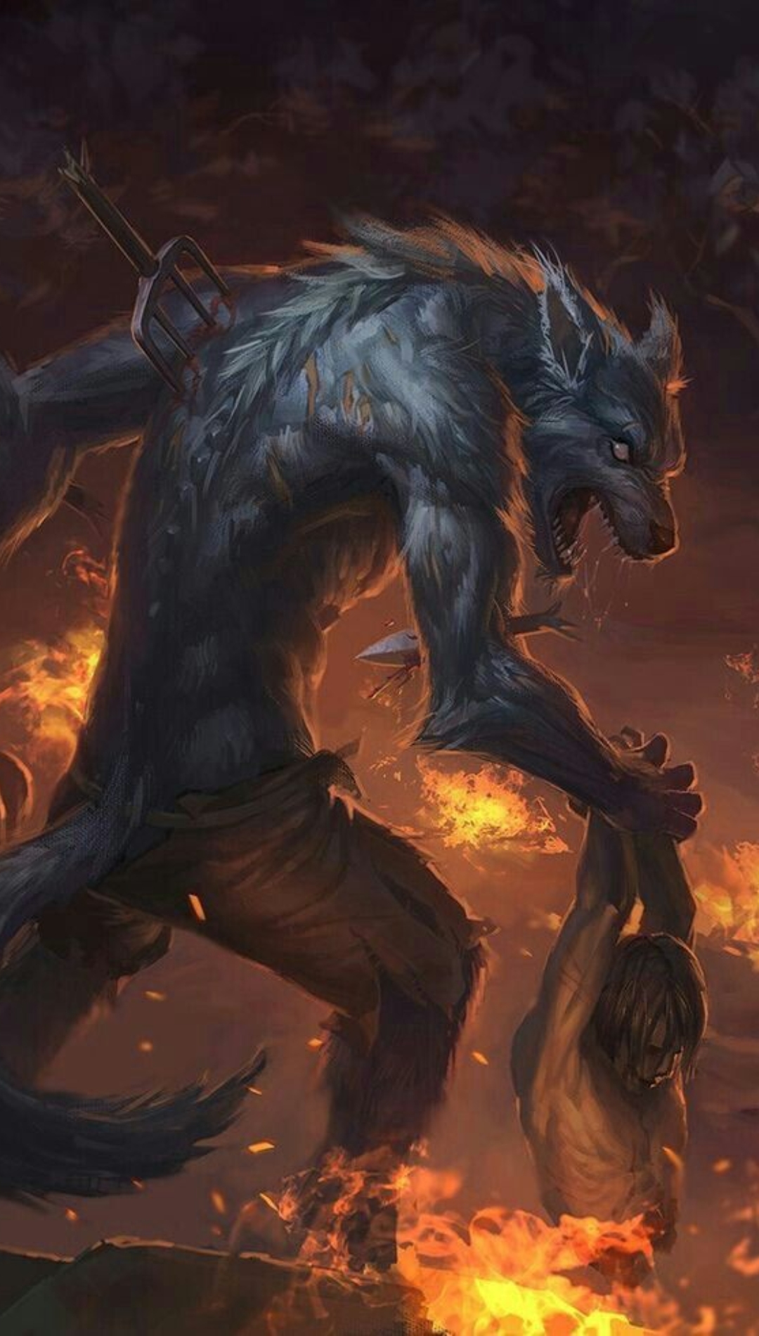 Werewolf Android Wallpaper