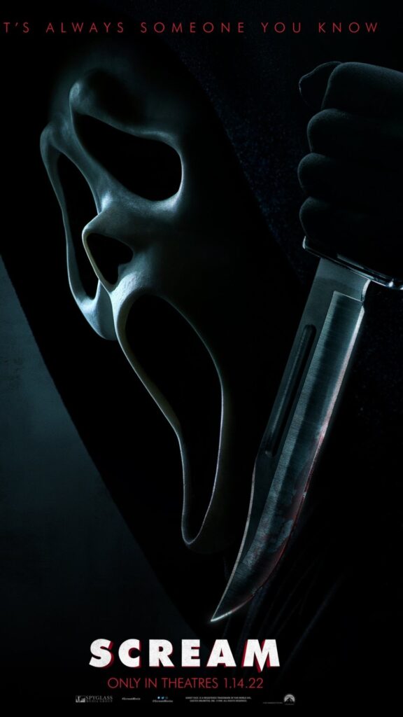 Scream Movie 6 iPhone Wallpaper