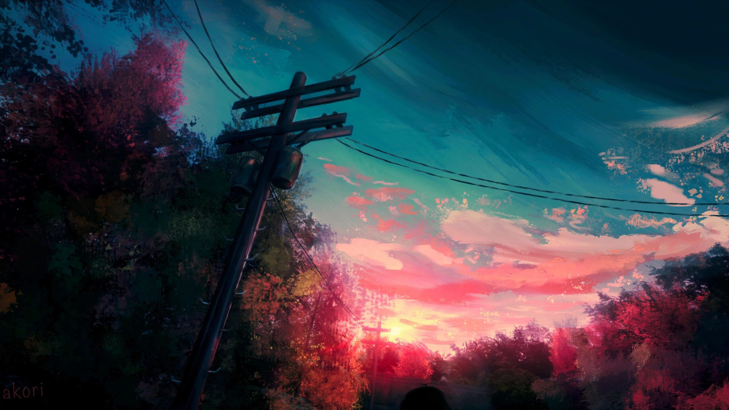 Anime Landscape 4k Wallpaper