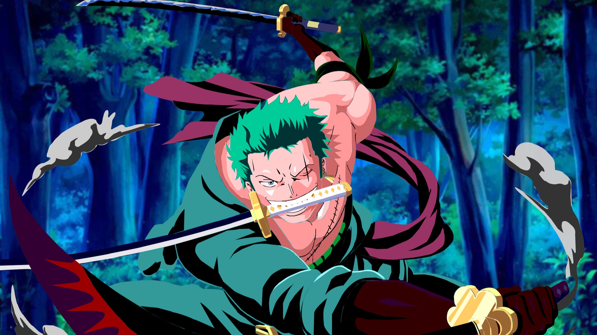 Roronoa Zoro - One Piece Wallpaper Download