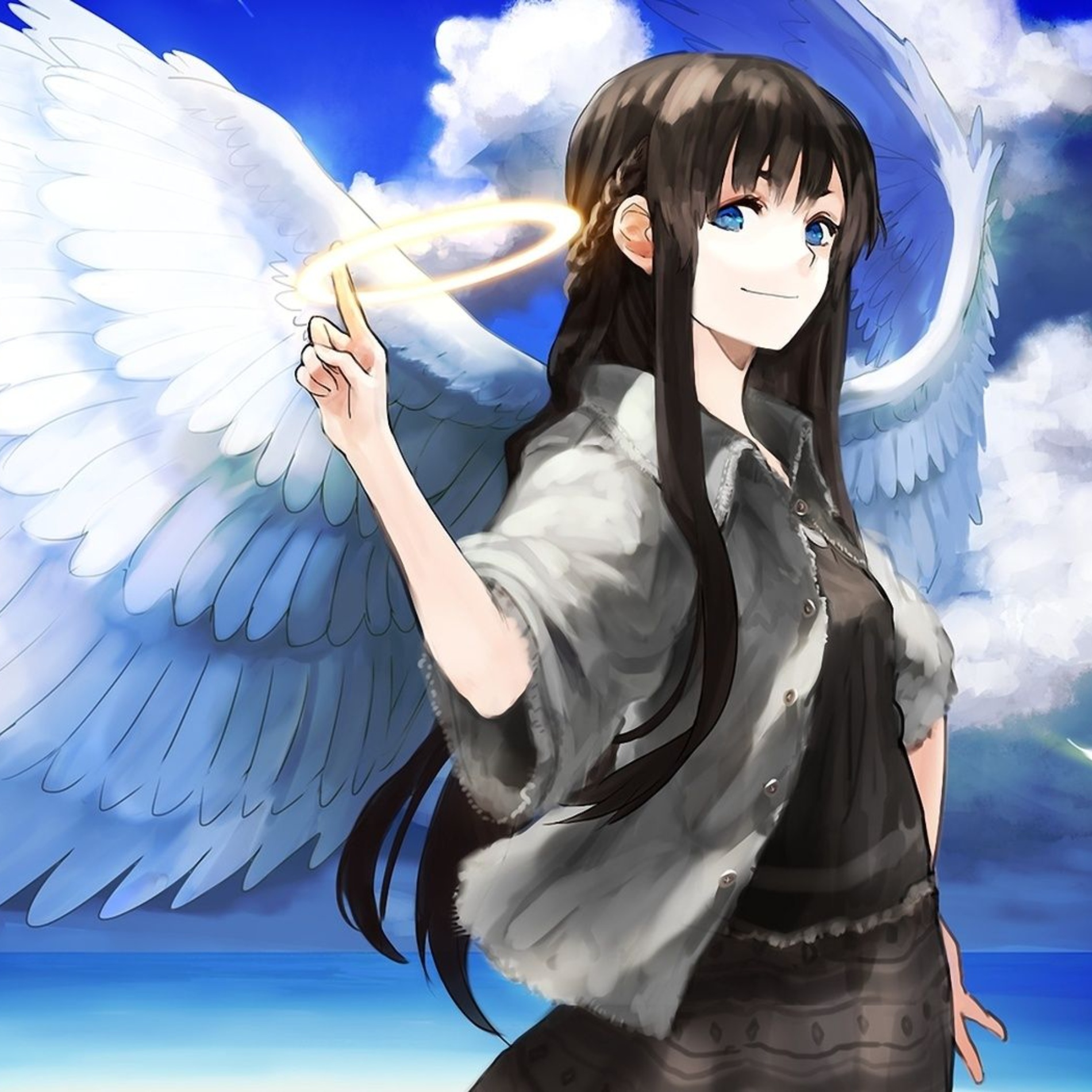 Angel Anime Girl Pfp for YouTube