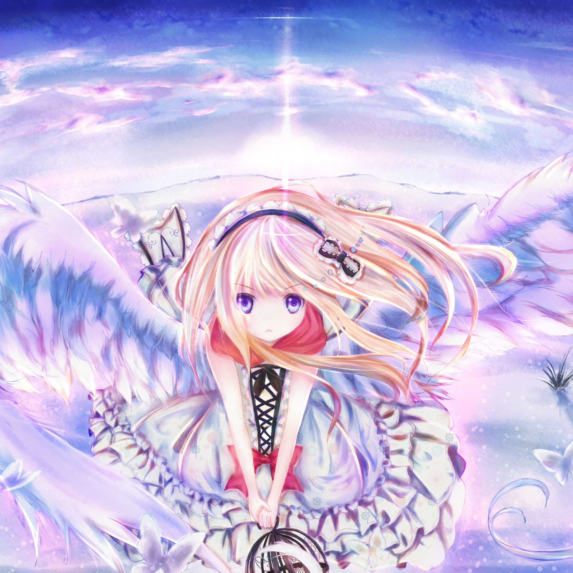 Angel Anime Girl Profile Photo