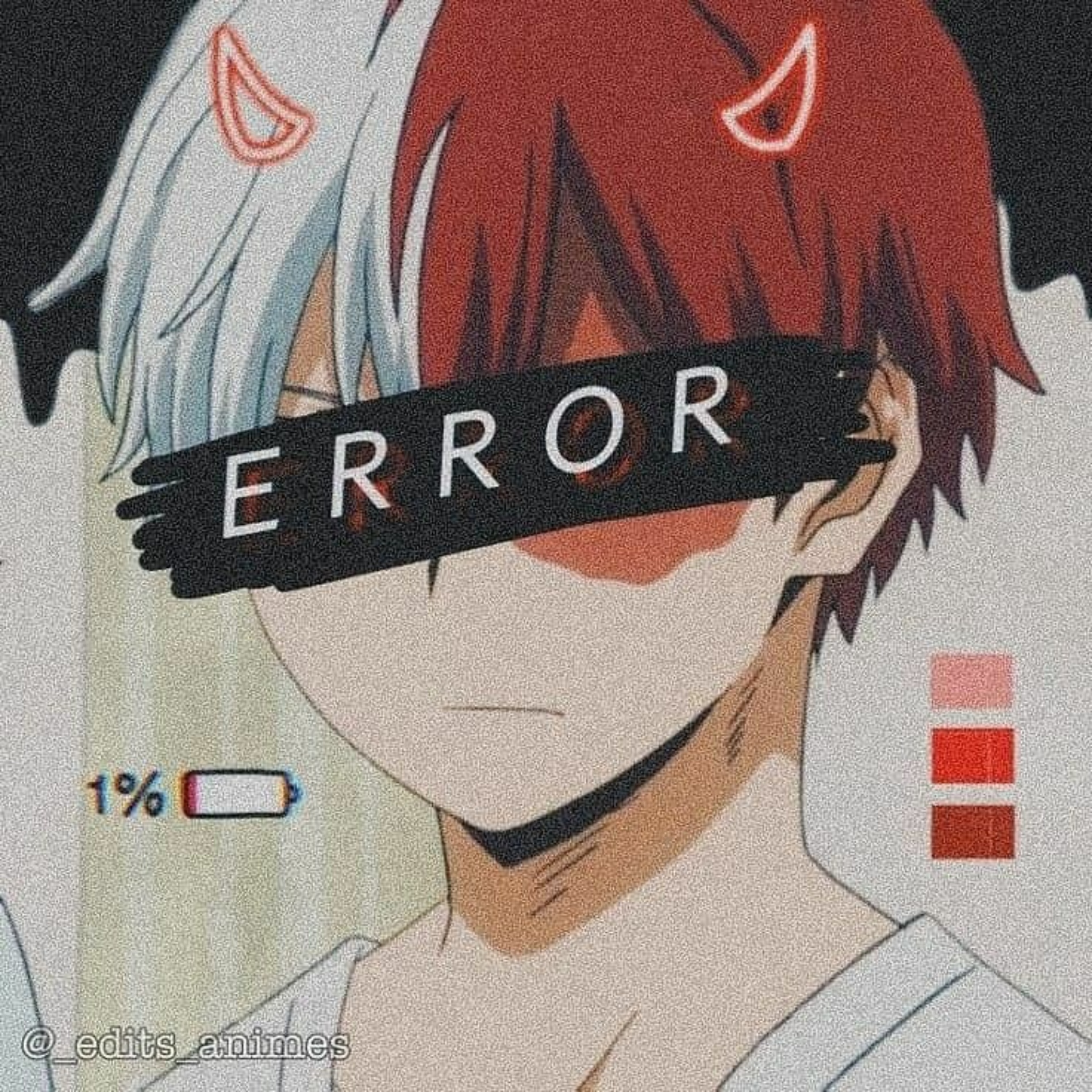 Anime Boy Error Pfp for discord
