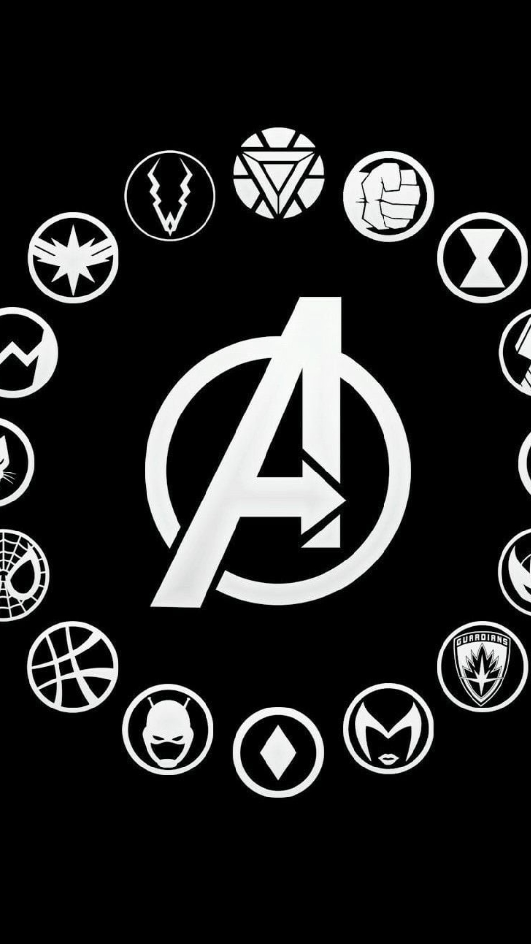 avengers logo hd wallpaper