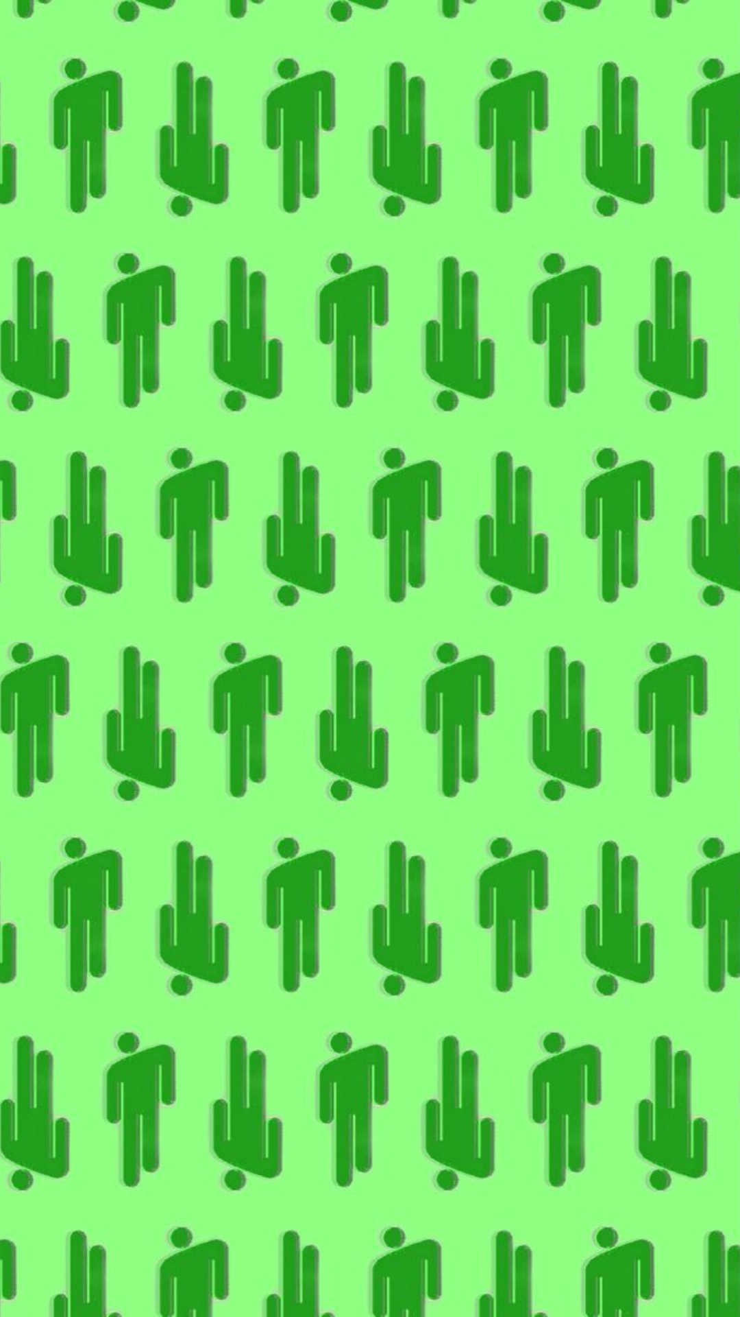 Billie Eilish Logo Android Wallpaper