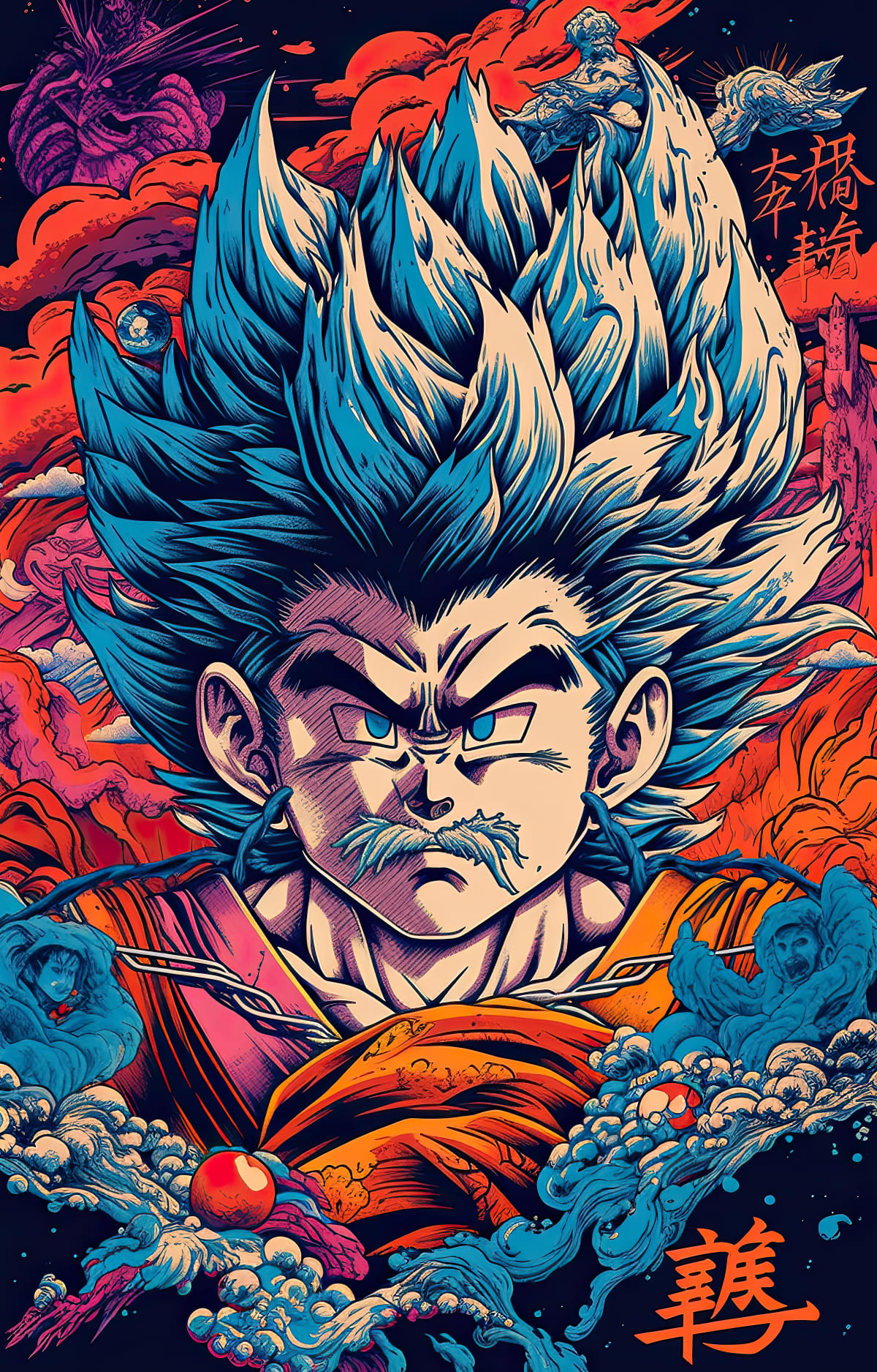 Cool Goku Phone Wallpaper