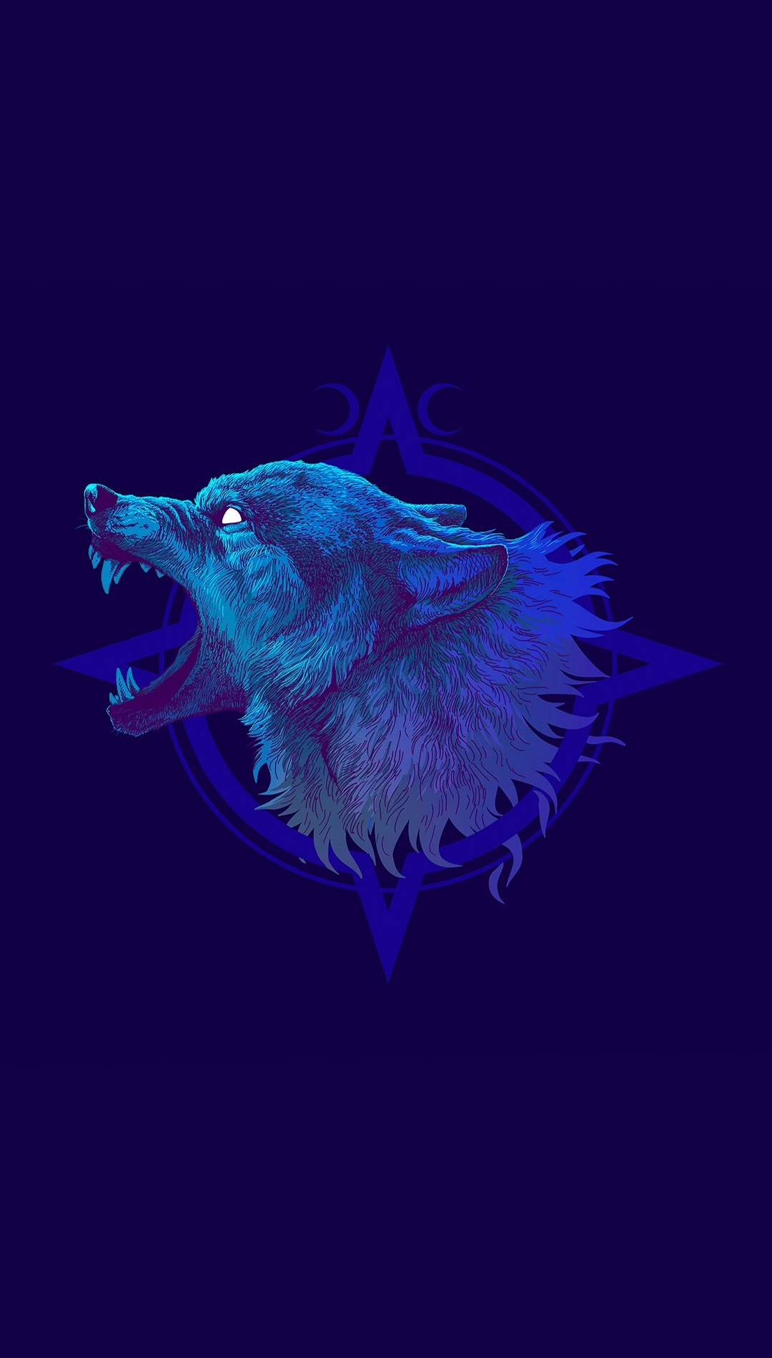 Cool Wolf Mobile Wallpaper