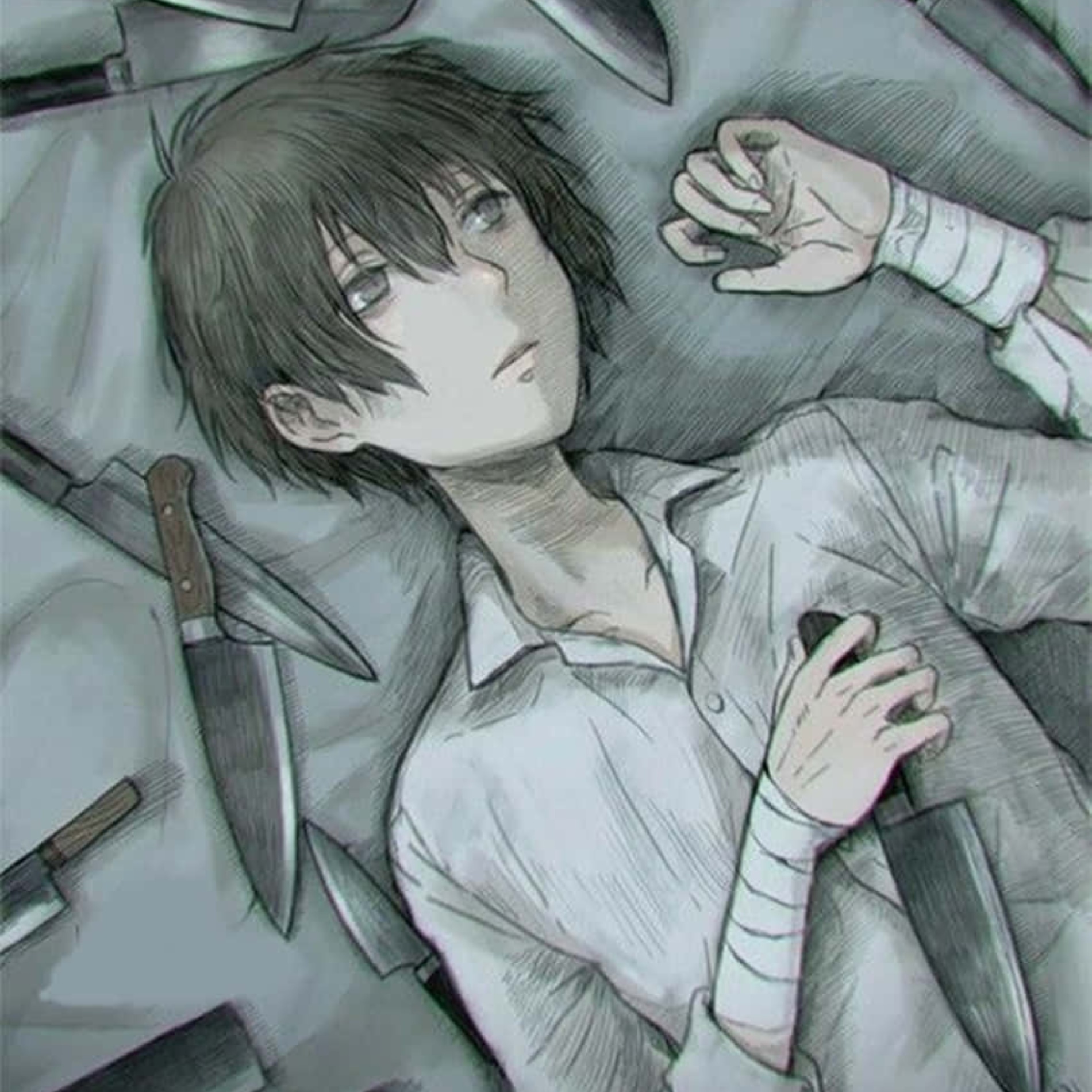 Depressed Anime Boy Avatar