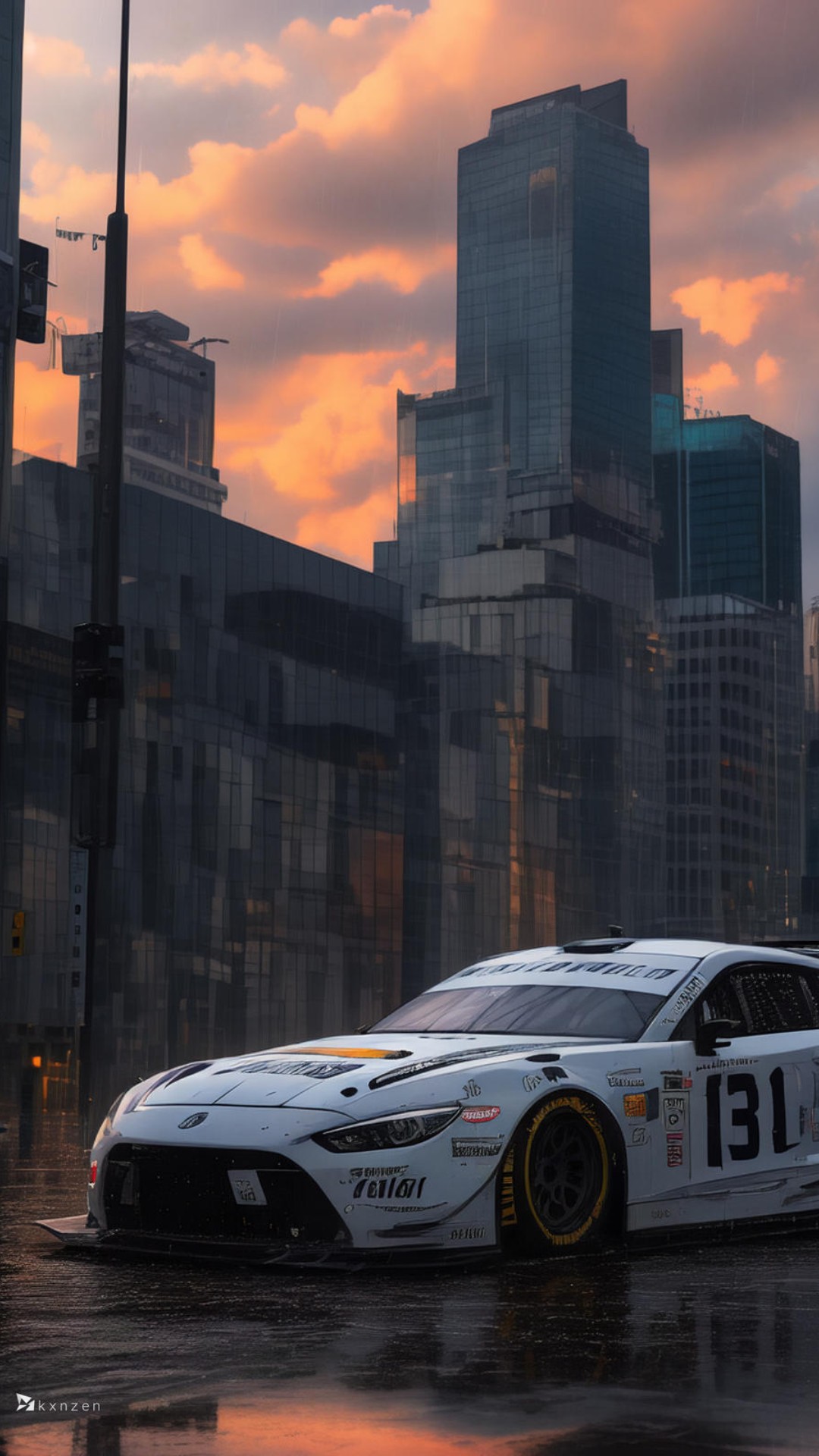 Drift Racing iPhone Wallpaper