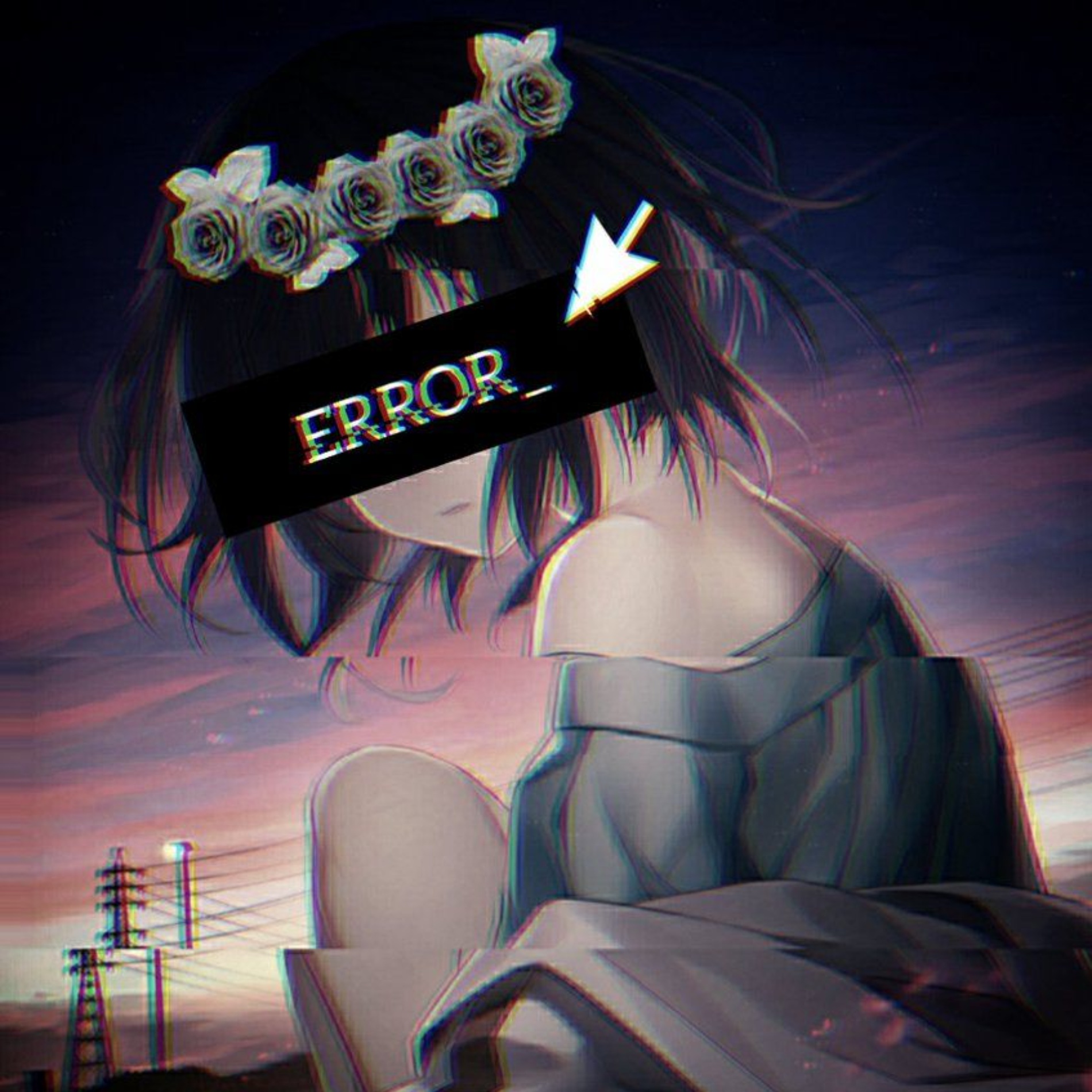 Error Anime Girl Pfp for YouTube