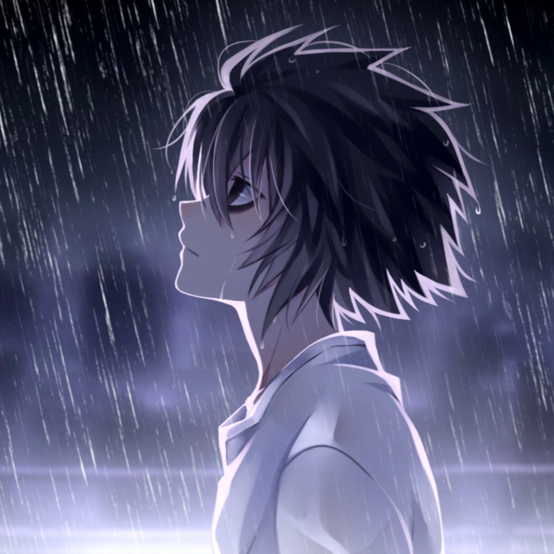 Heart Broken Anime Boy icon