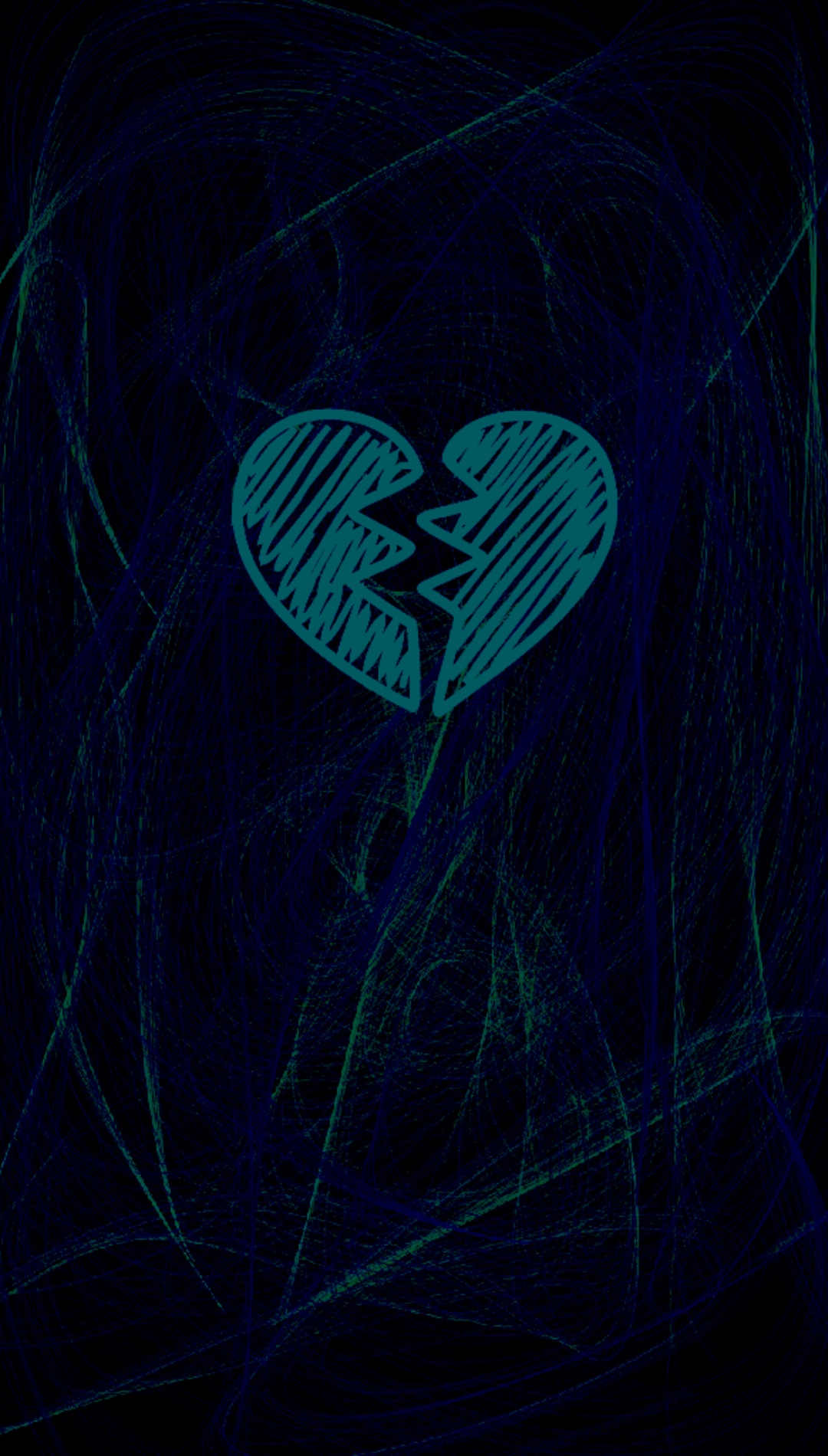 Heart Broken iPhone Wallpaper