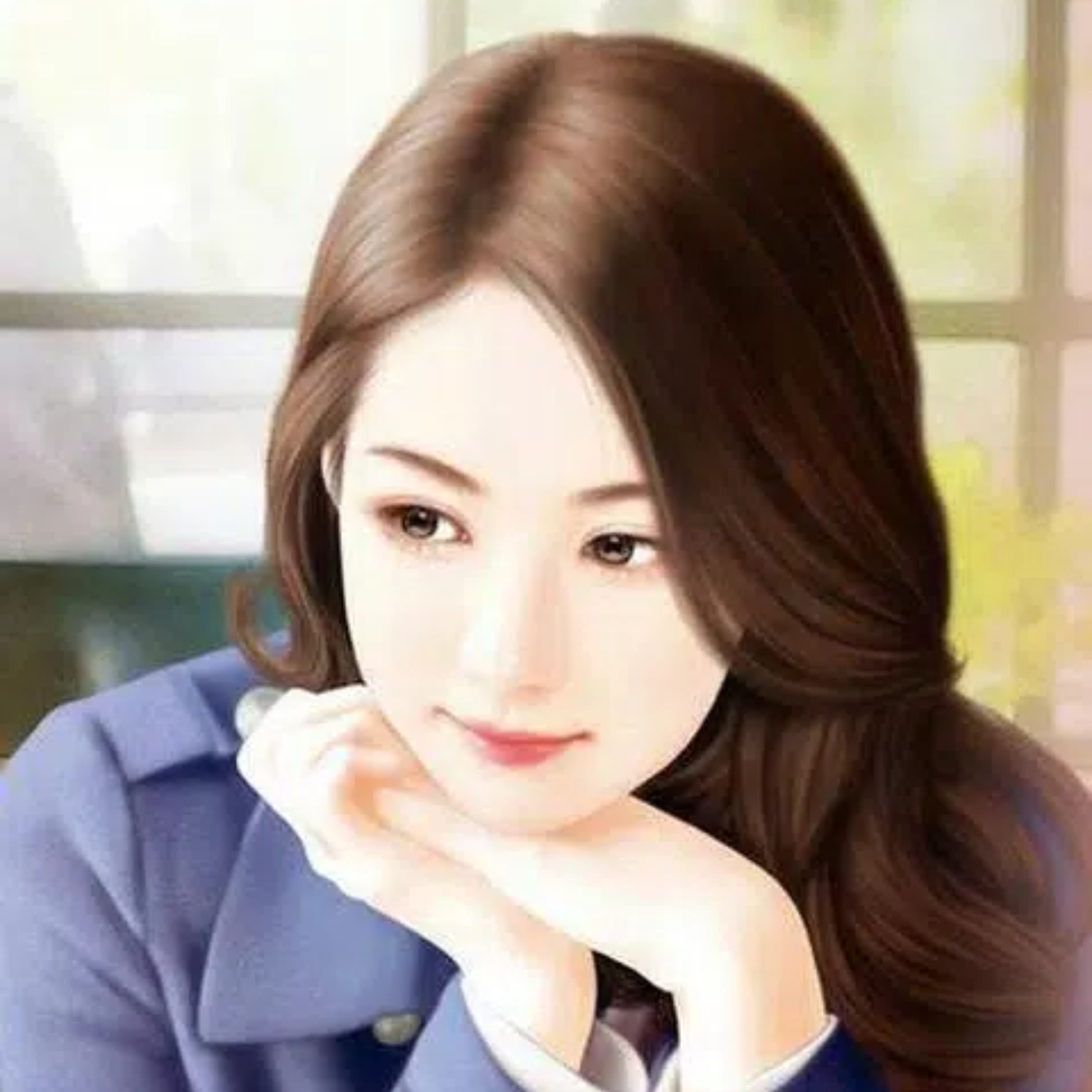 Korean Anime Girl Profile Photo