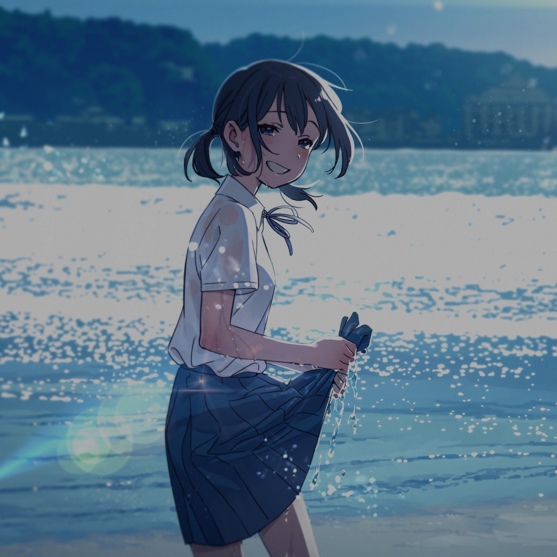 Pfp Beach Anime Girl