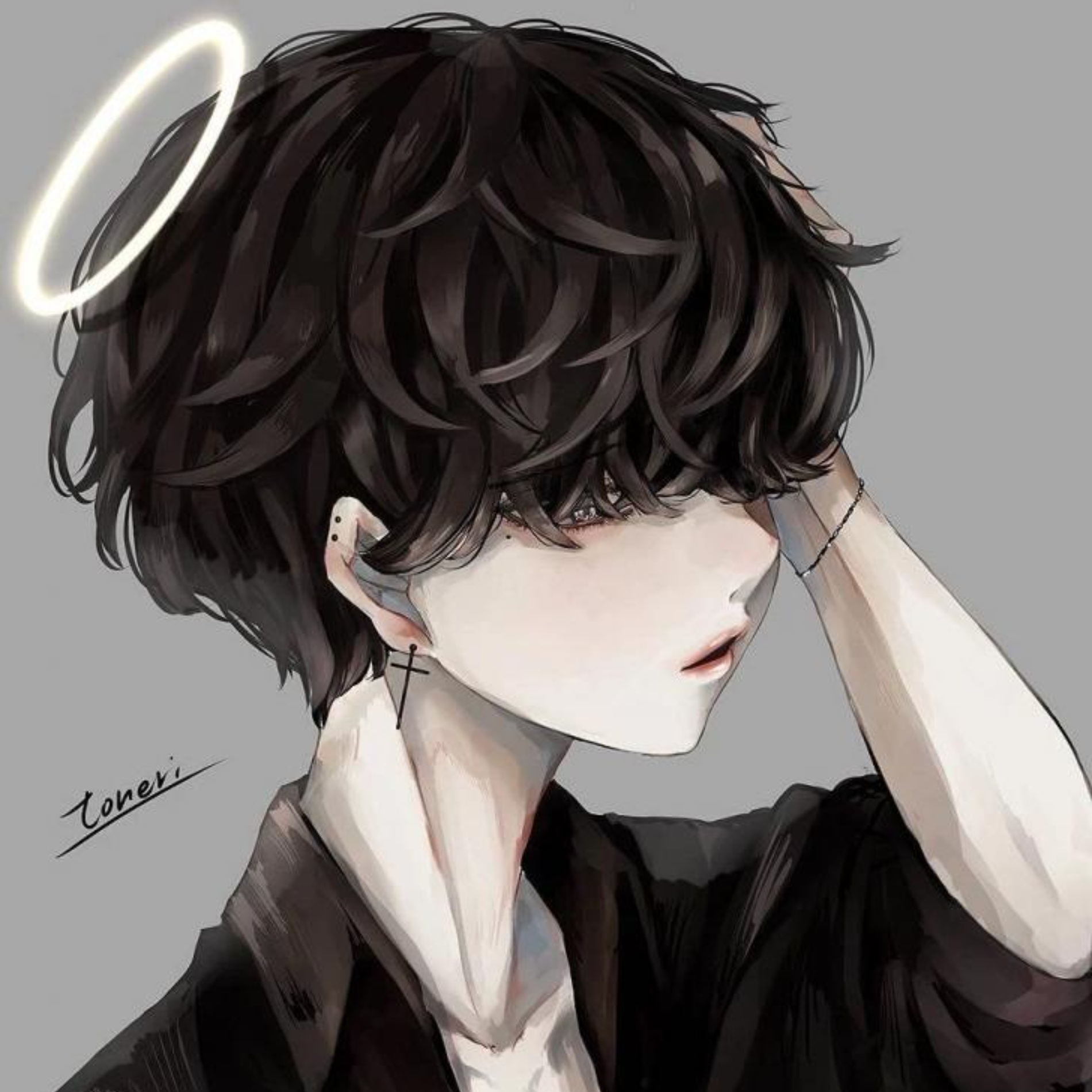 Pfp Gothic Anime Boy