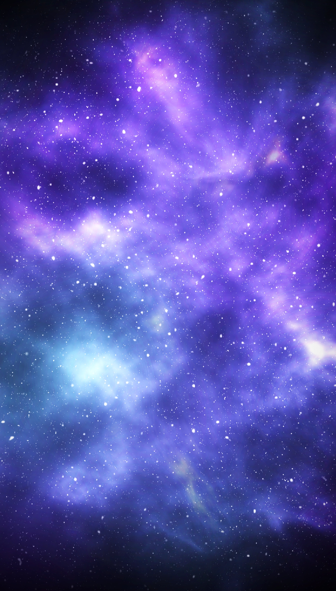 Purple Galaxy Mobile Wallpaper