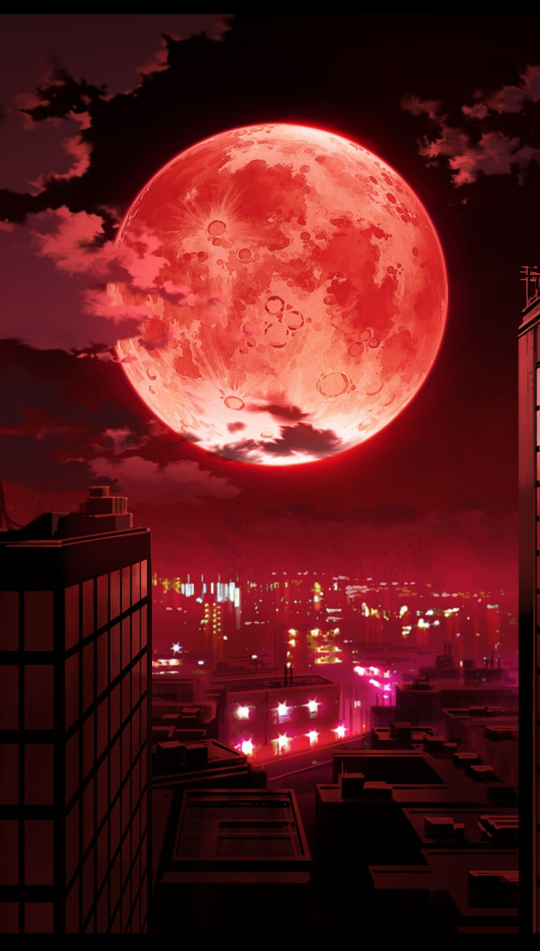 Red Moon Wallpaper 2023