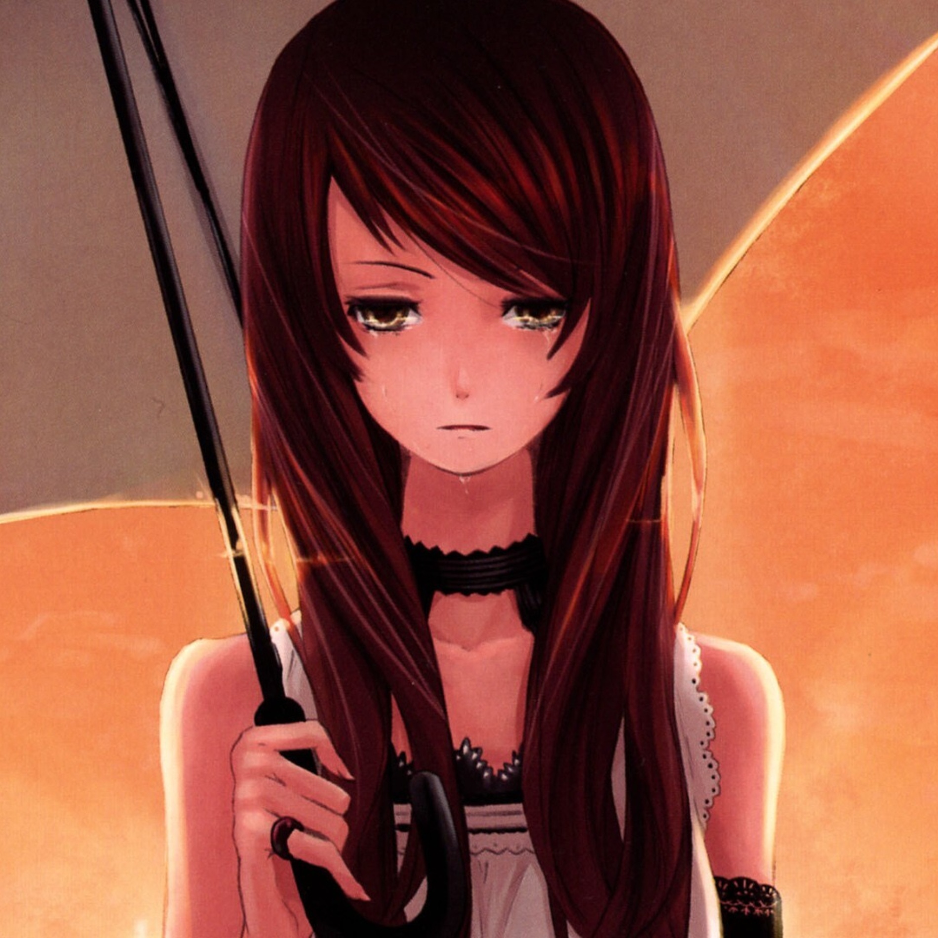 Sad Anime Girl Profile Picture
