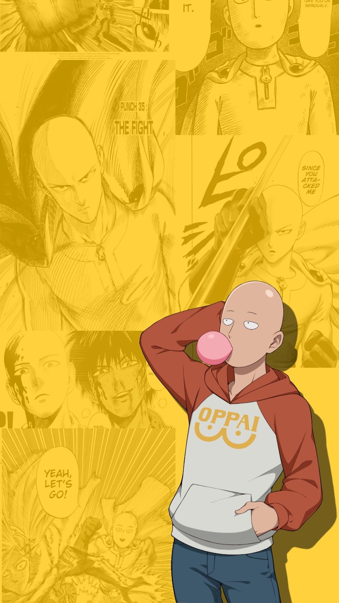 Anime, One-Punch Man, Saitama (One-Punch Man), HD wallpaper