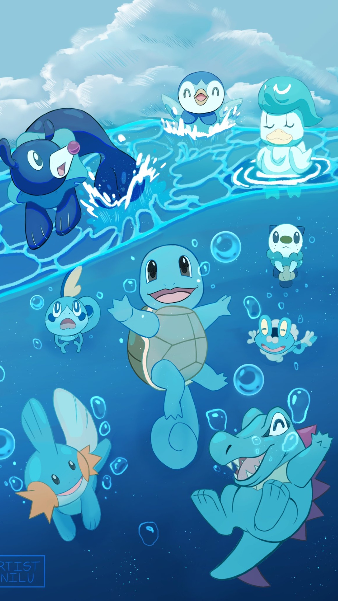 Squirtle Full HD Wallpaper