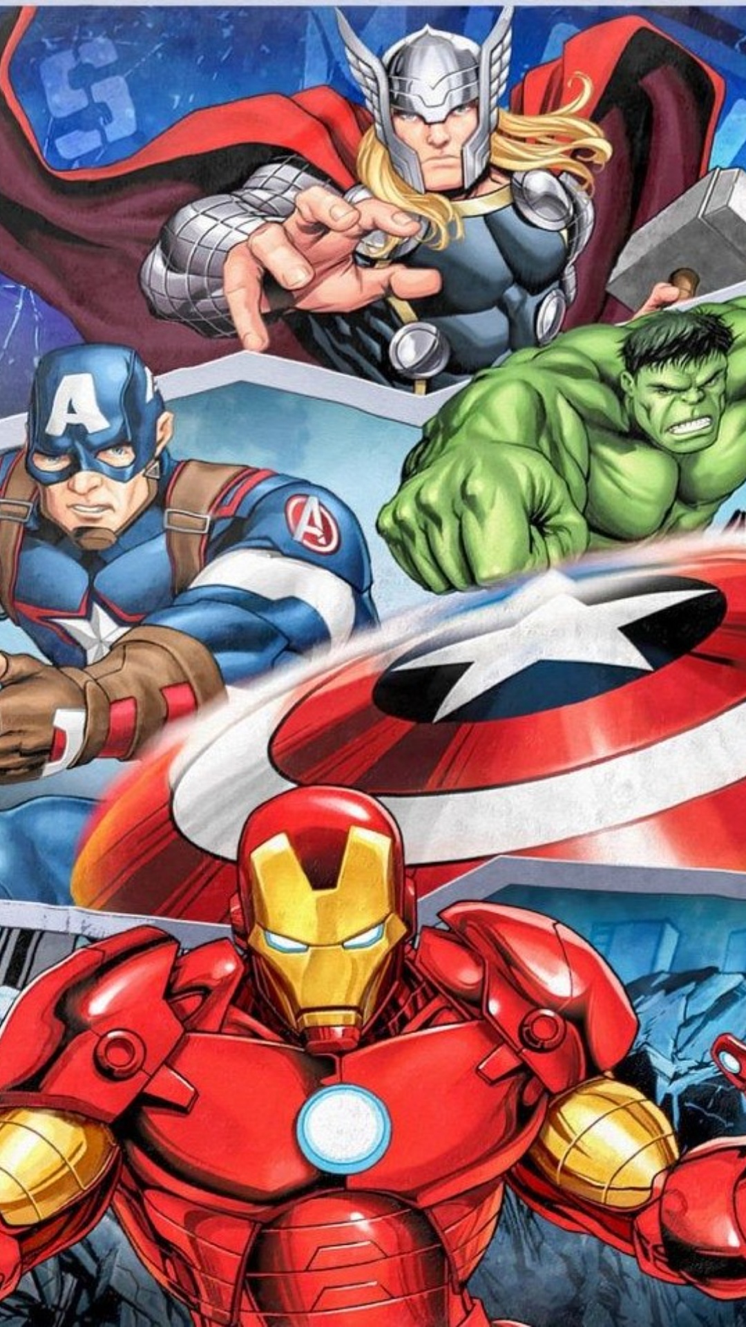 Aesthetic Avengers Mobile Wallpaper