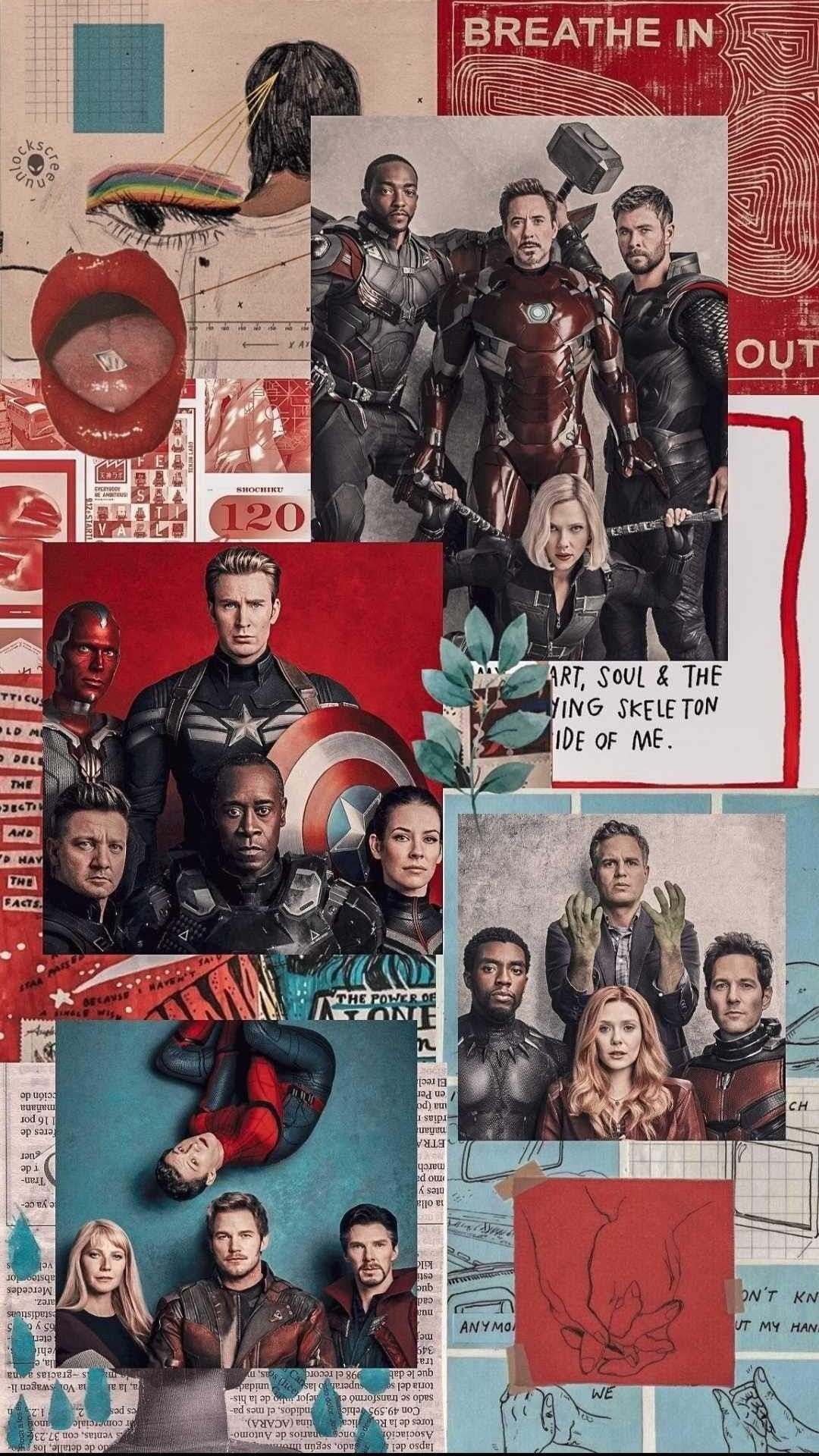 Aesthetic Avengers Wallpaper HD