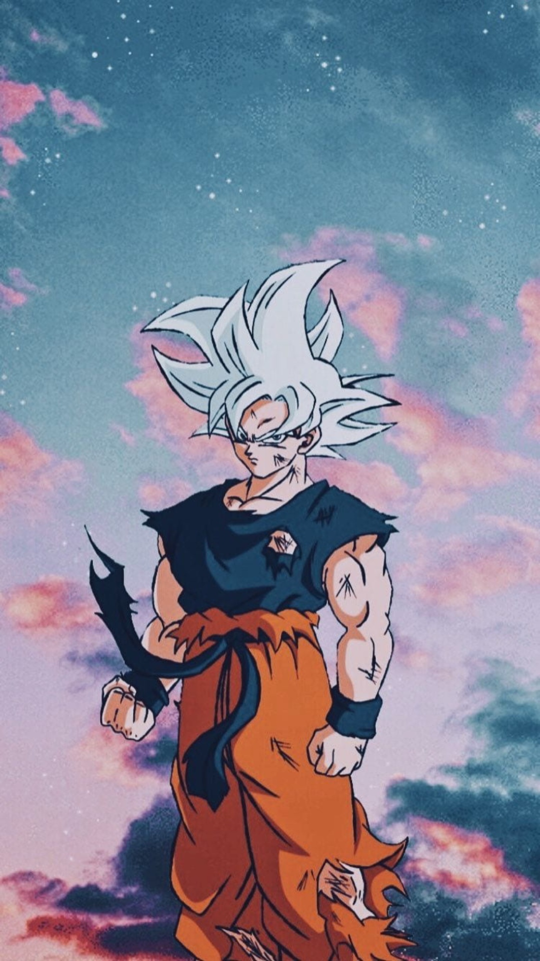 Goku black, goku aesthetic, anime, HD phone wallpaper