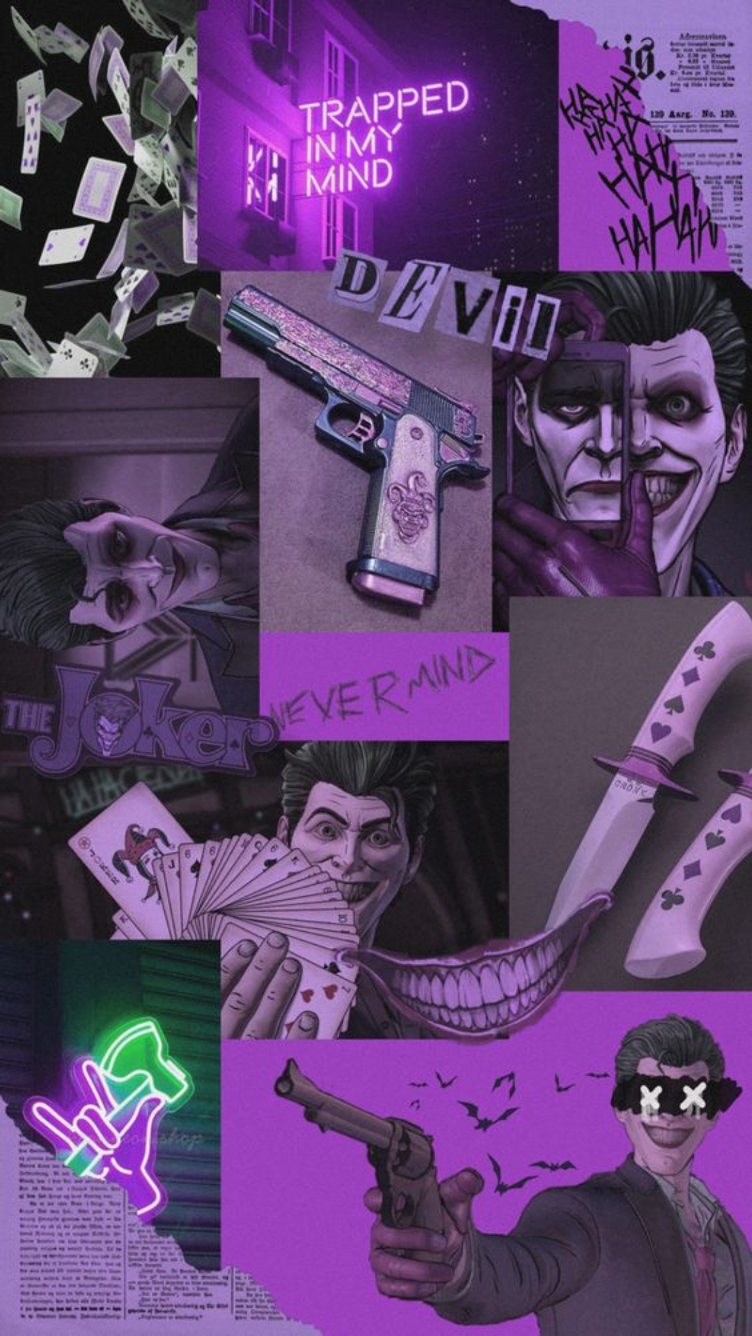 Aesthetic Joker Android Wallpaper