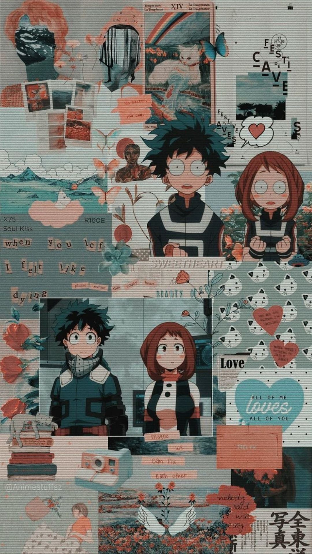 Aesthetic My Hero Academia Lockscreen Wallpaper