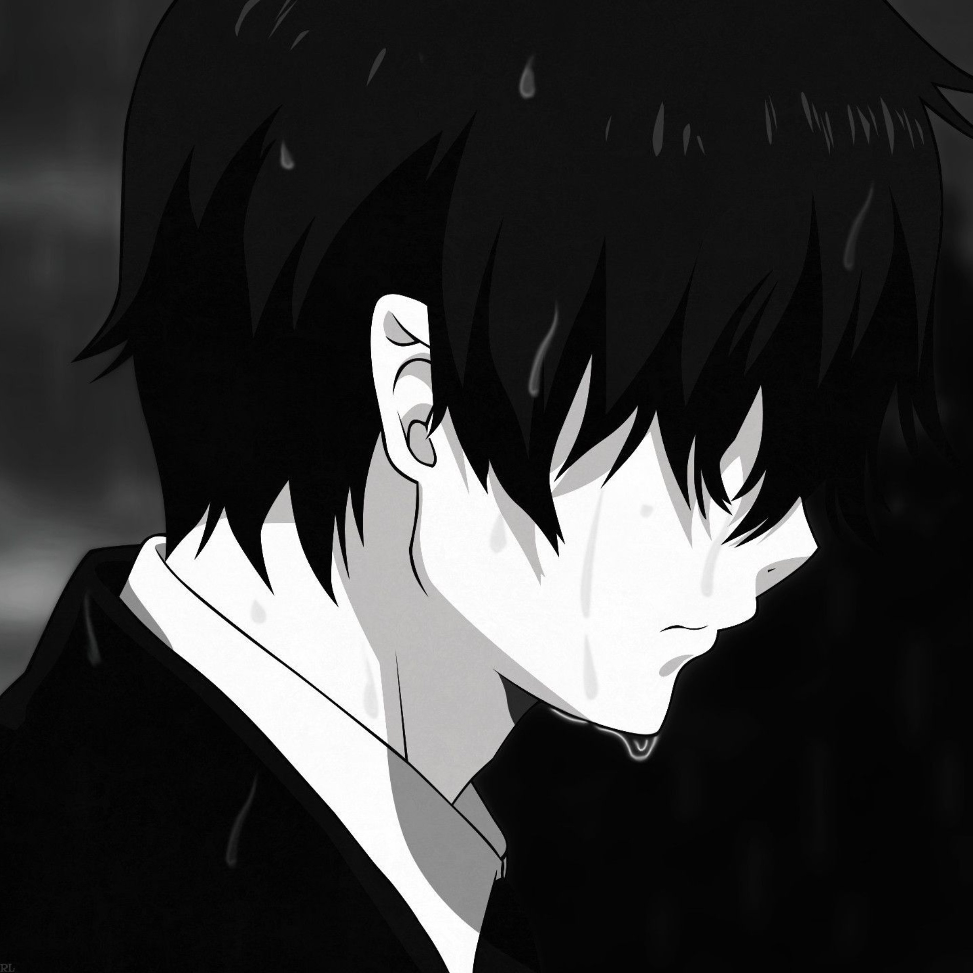 3 Sad Anime, sad anime profile HD wallpaper