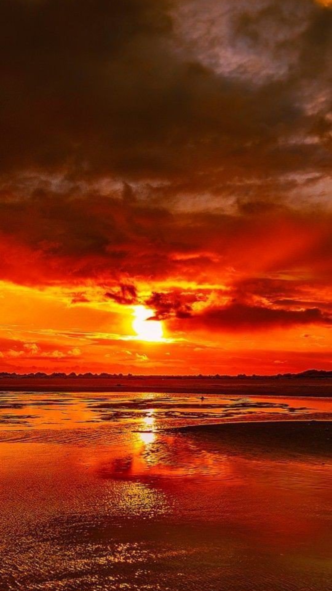 Aesthetic Orange Sunset Wallpapers - Sunset Aesthetic Wallpaper