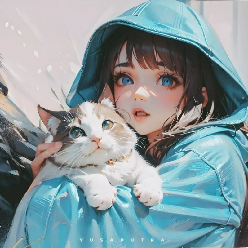 Download Anime Girl Instagram Profile Wallpaper