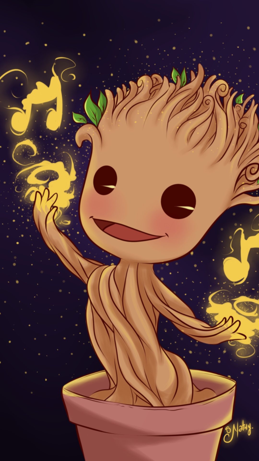 Cartoon Groot Hayakawa Wallpaper