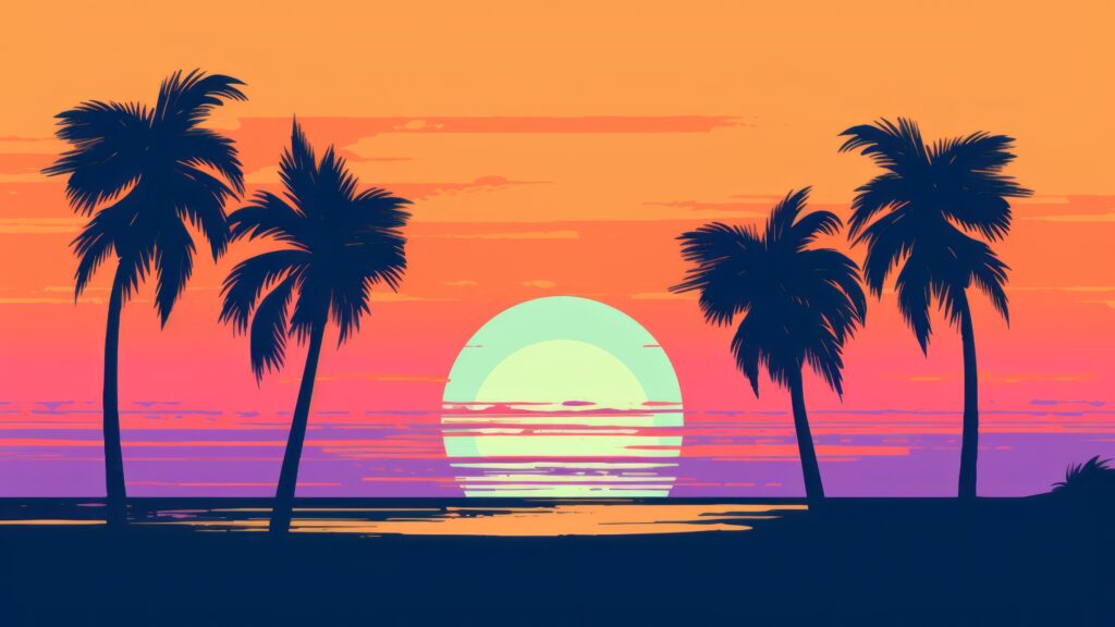 Cool Sunset PC Wallpaper