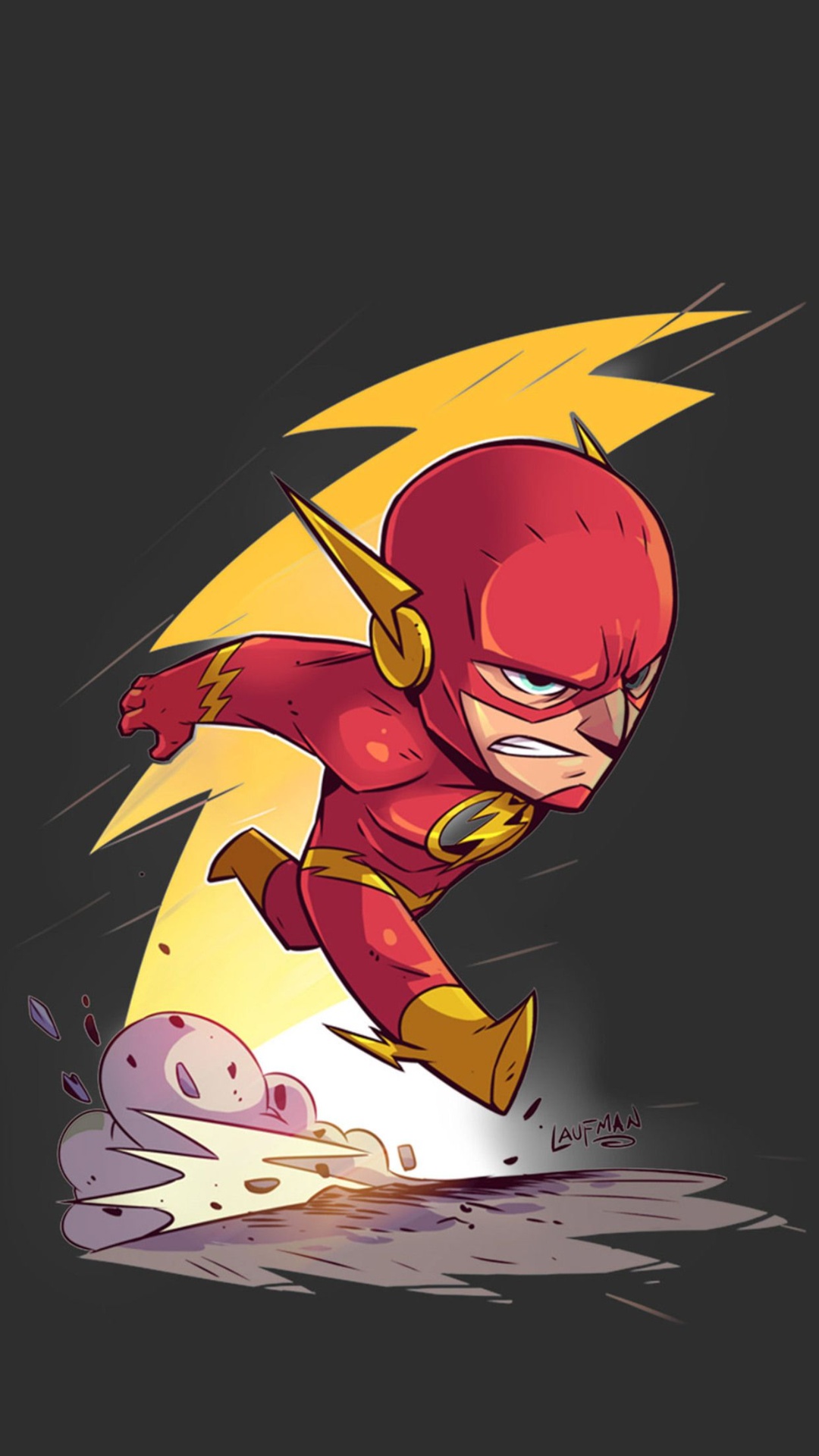 Cool The Flash Homescreen Wallpaper