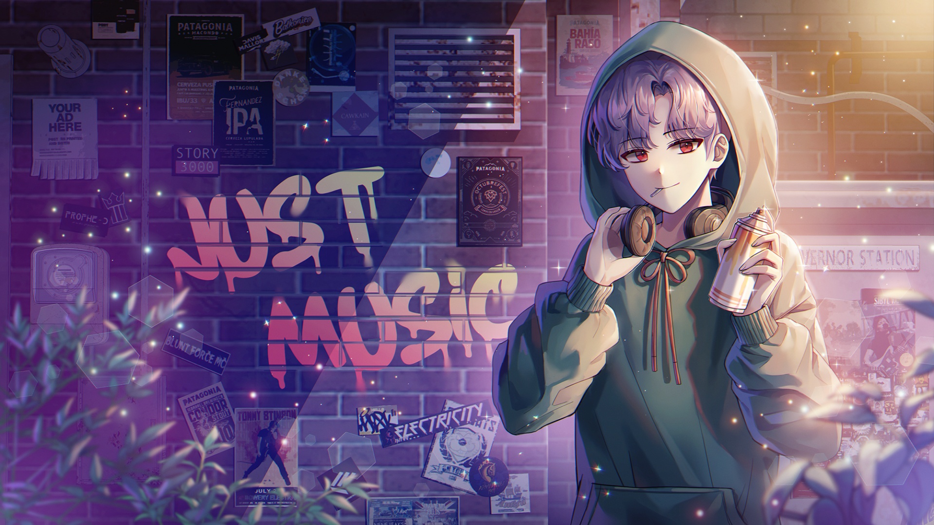 anime music boy wallpaper