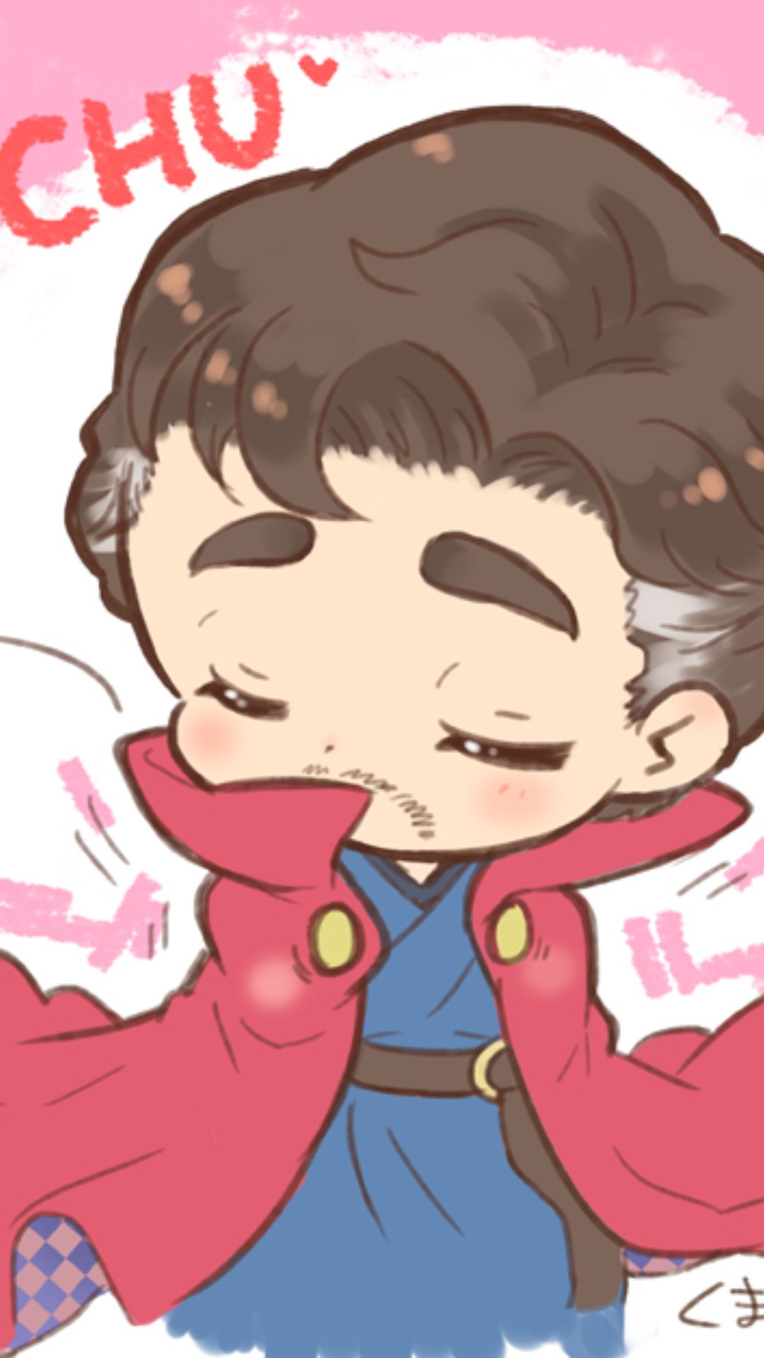 Cute Dr Strange Lockscreen Wallpaper