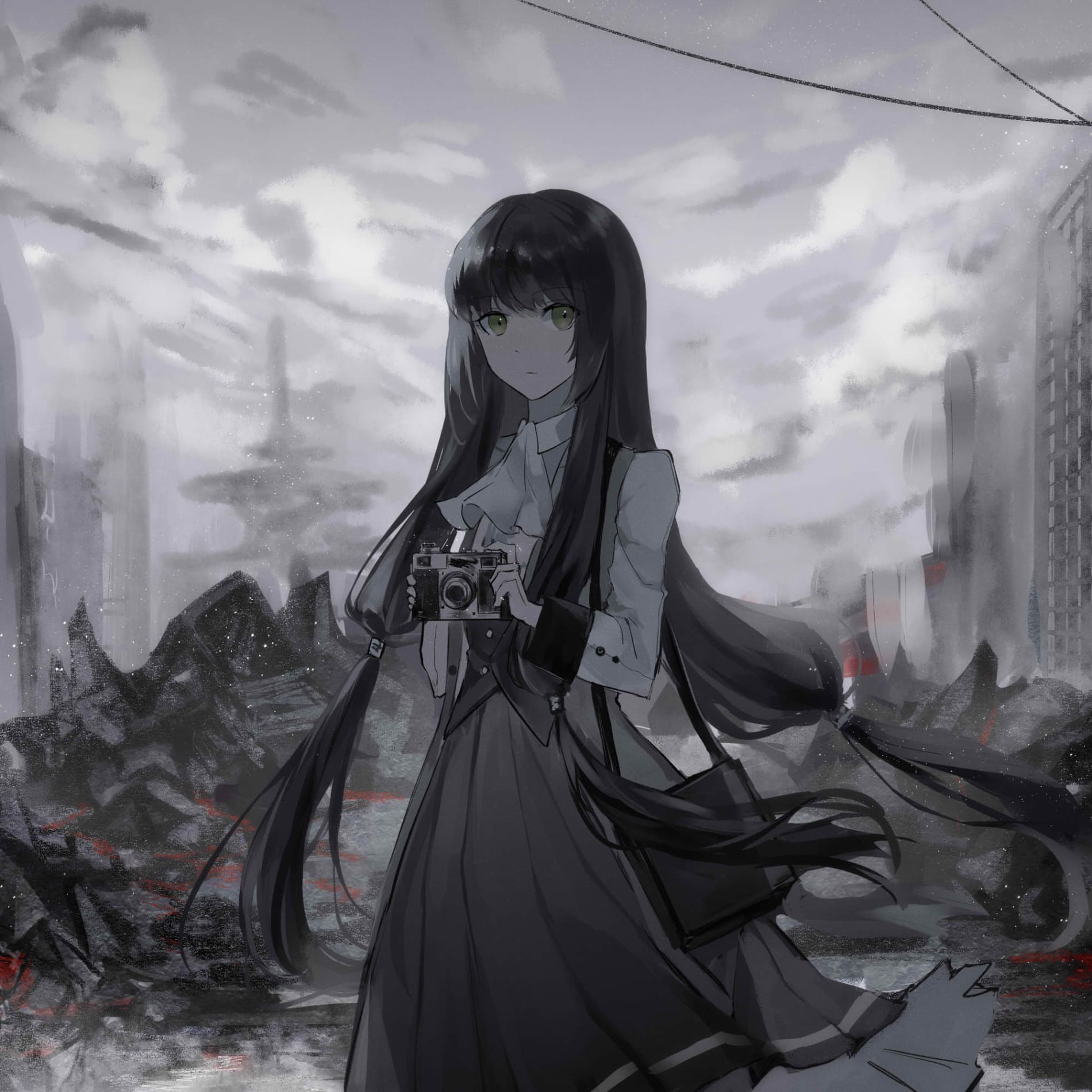 Icon / pfp in 2023  Illustration art girl, Gothic anime girl