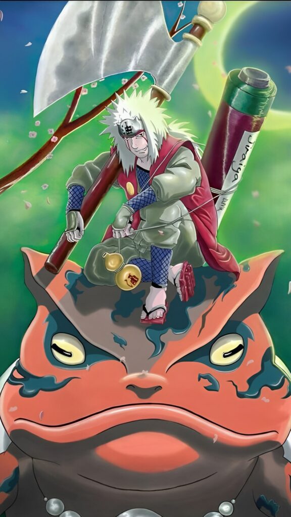 Jiraiya and Naruto Wallpaper