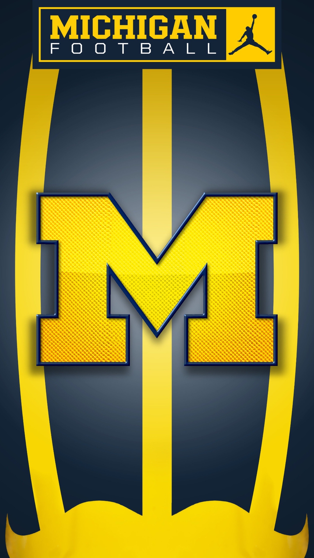 Michigan Logo Android Wallpaper