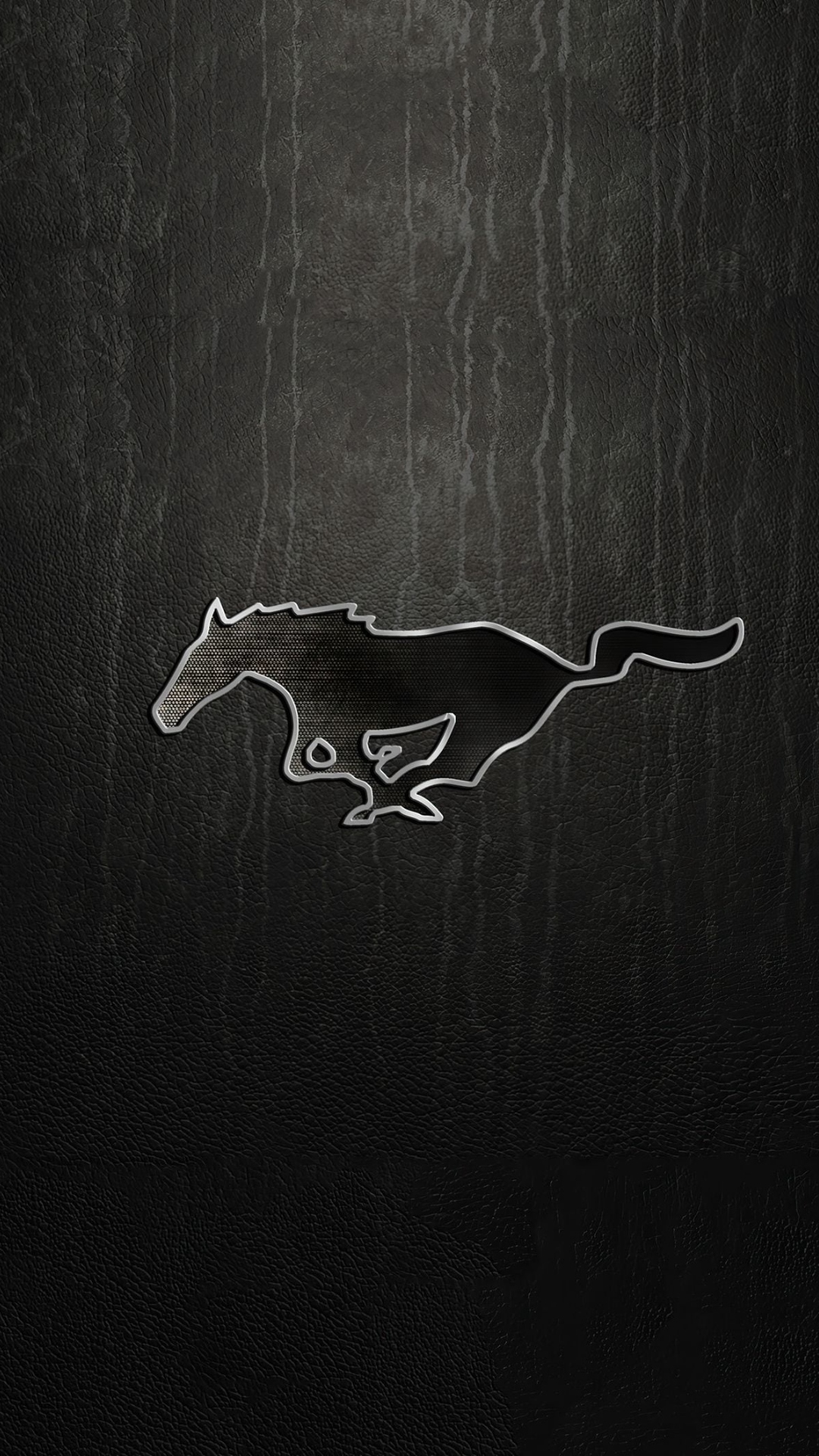 Mustang Logo Phone Wallpaper